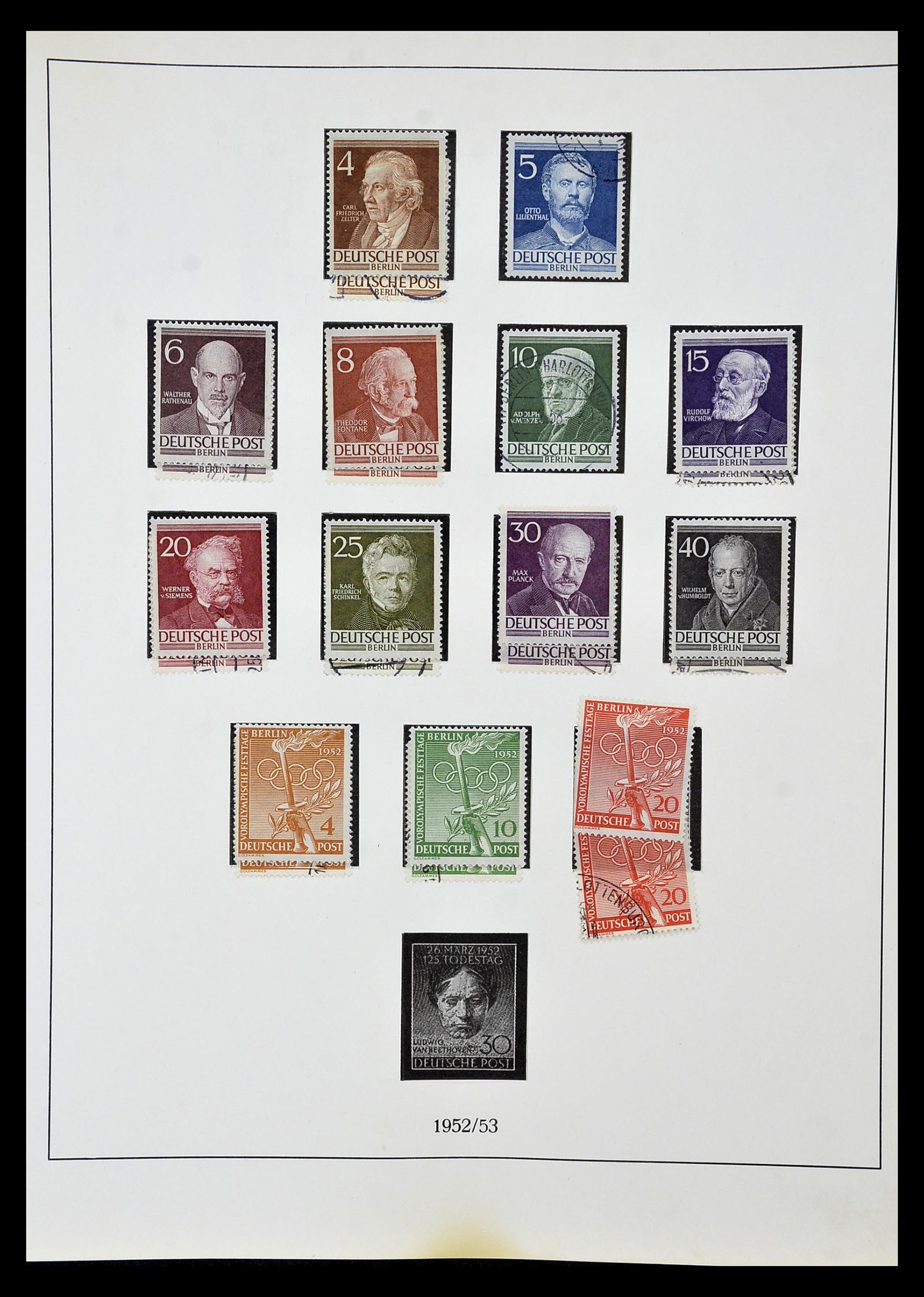 35033 007 - Postzegelverzameling 35033 Berlijn 1948-1990.