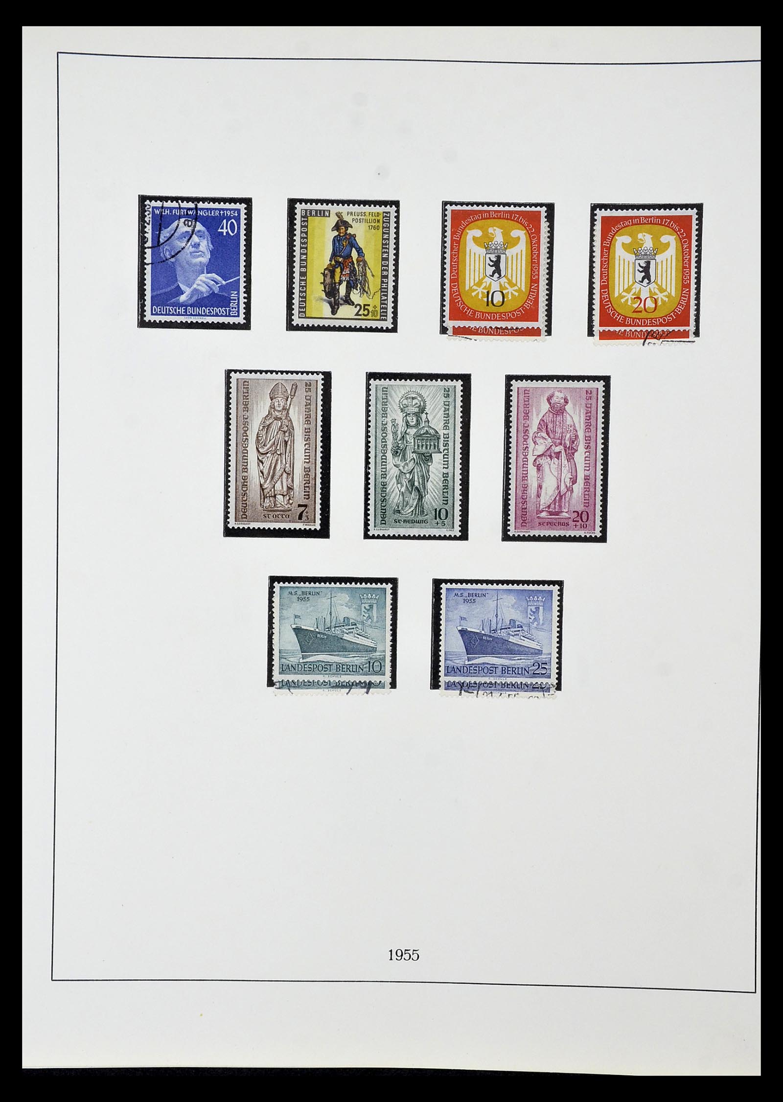 35033 010 - Postzegelverzameling 35033 Berlijn 1948-1990.