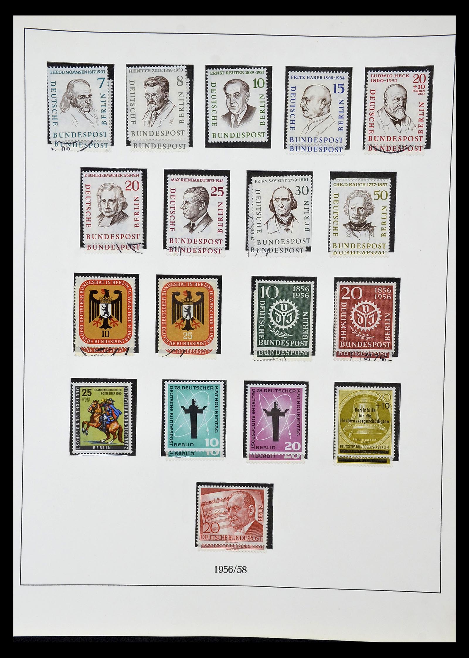 35033 012 - Postzegelverzameling 35033 Berlijn 1948-1990.