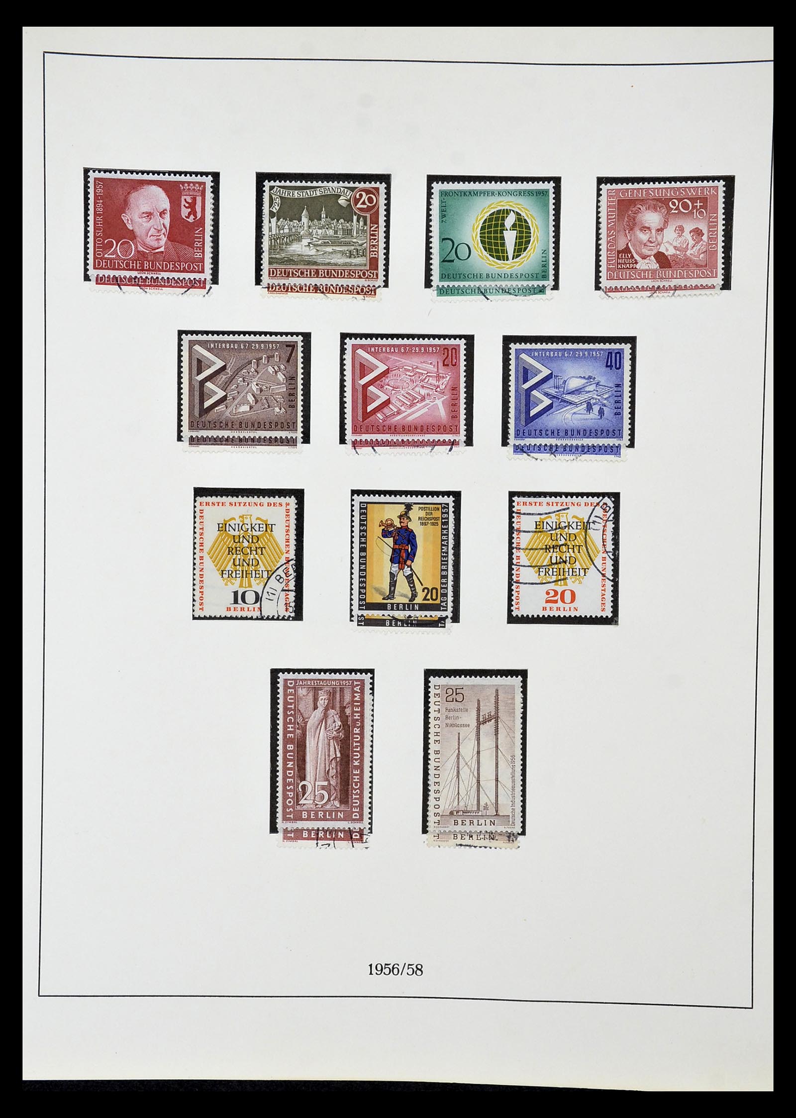 35033 013 - Postzegelverzameling 35033 Berlijn 1948-1990.