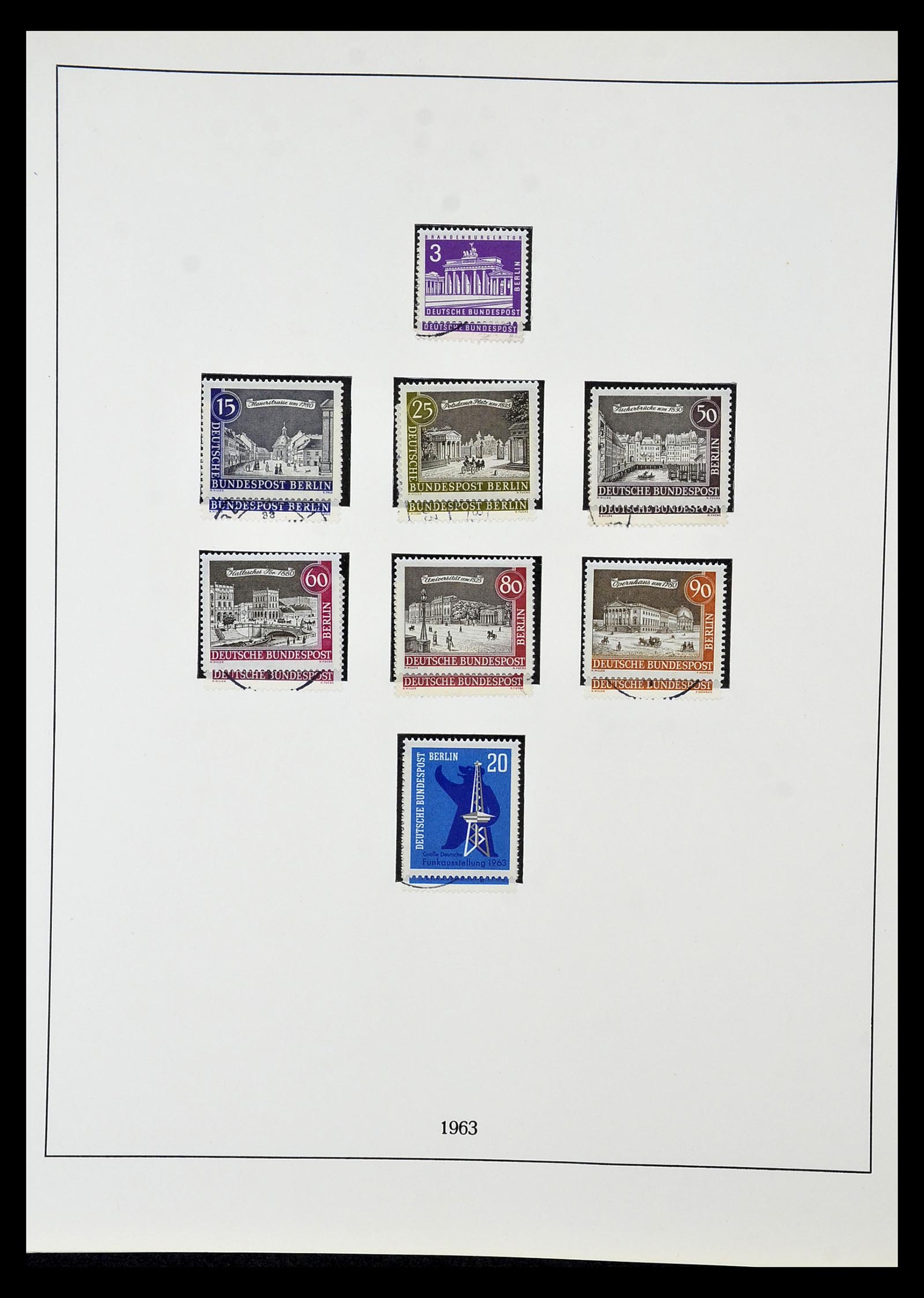 35033 019 - Postzegelverzameling 35033 Berlijn 1948-1990.