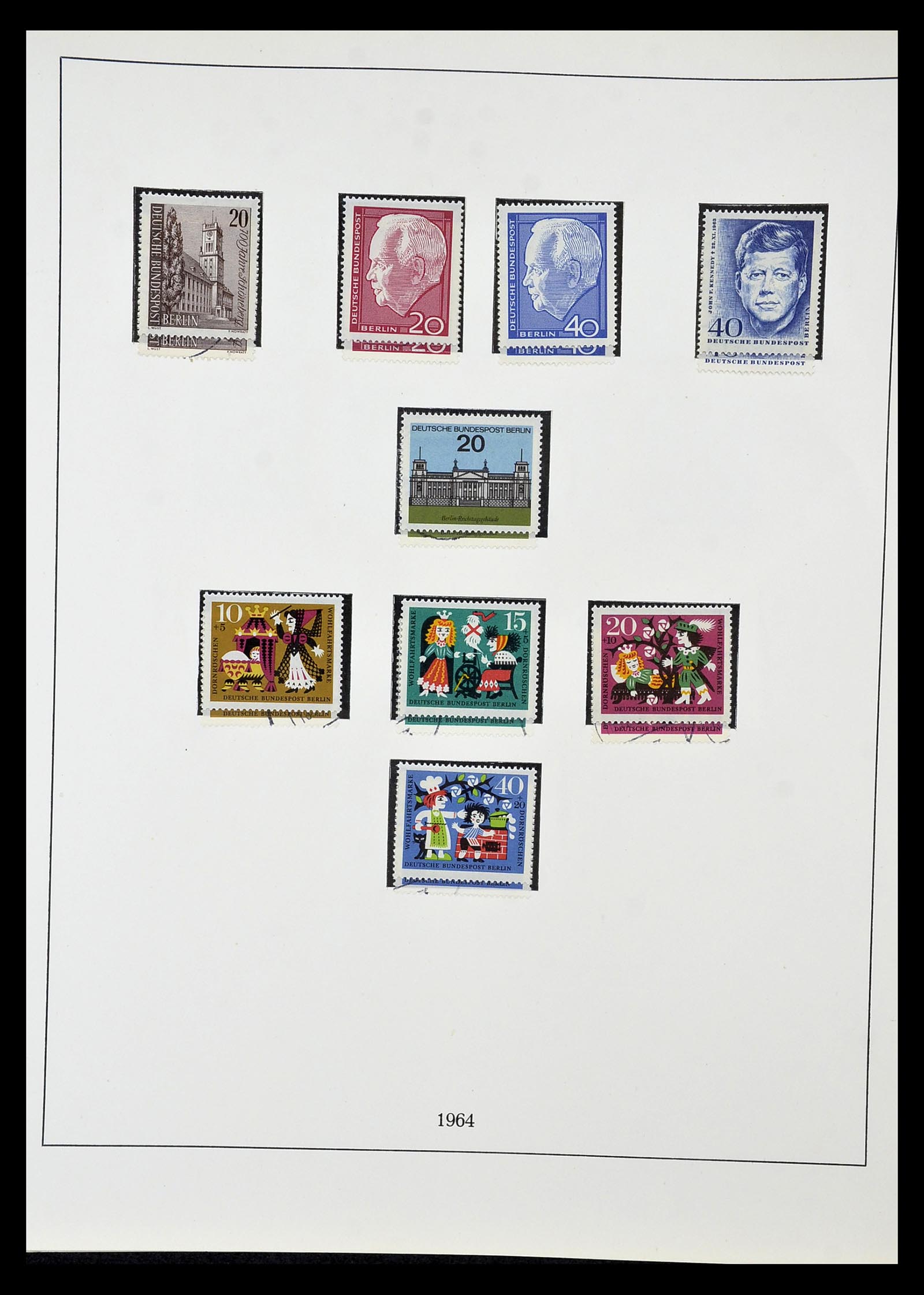35033 020 - Postzegelverzameling 35033 Berlijn 1948-1990.