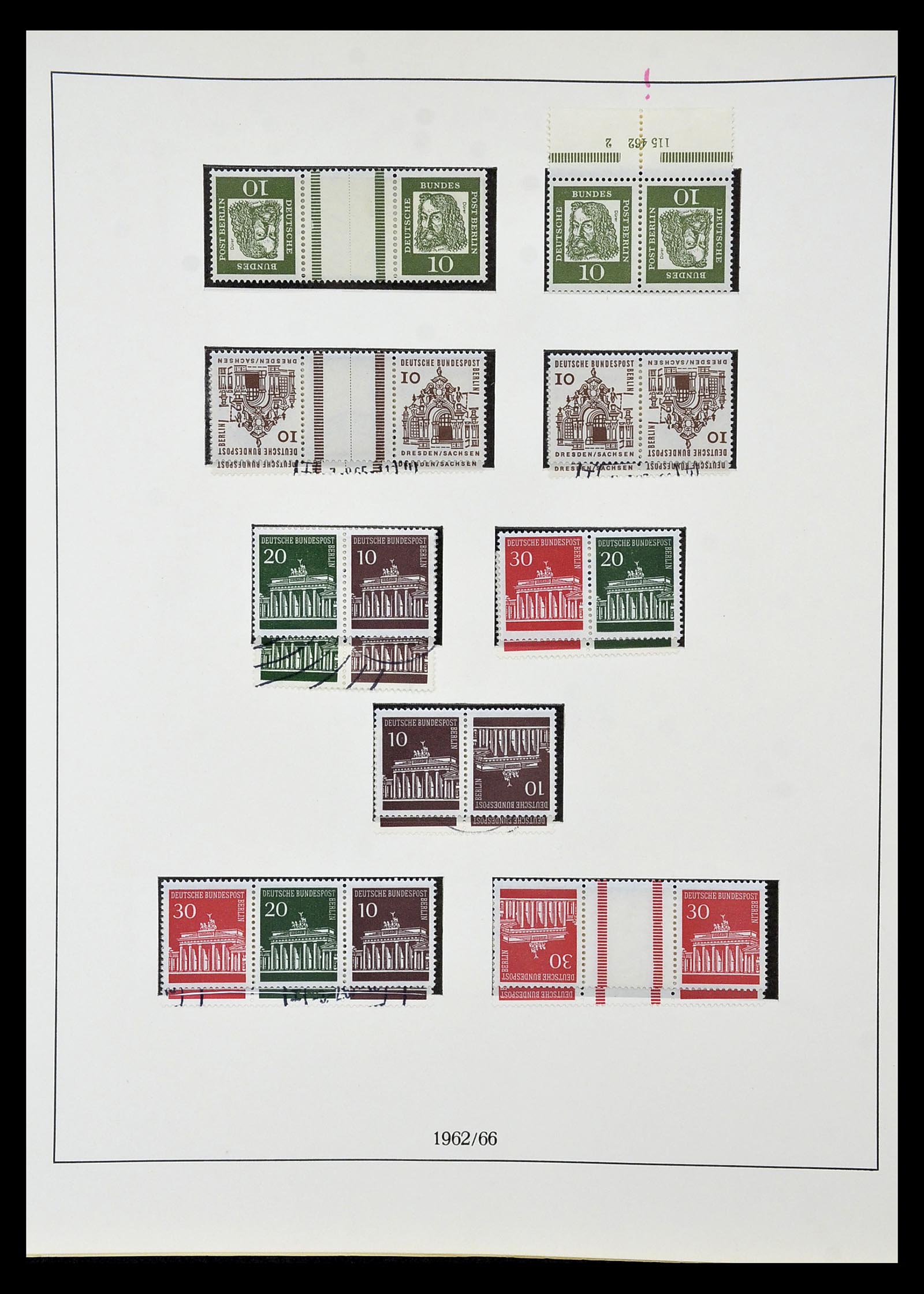 35033 024 - Postzegelverzameling 35033 Berlijn 1948-1990.