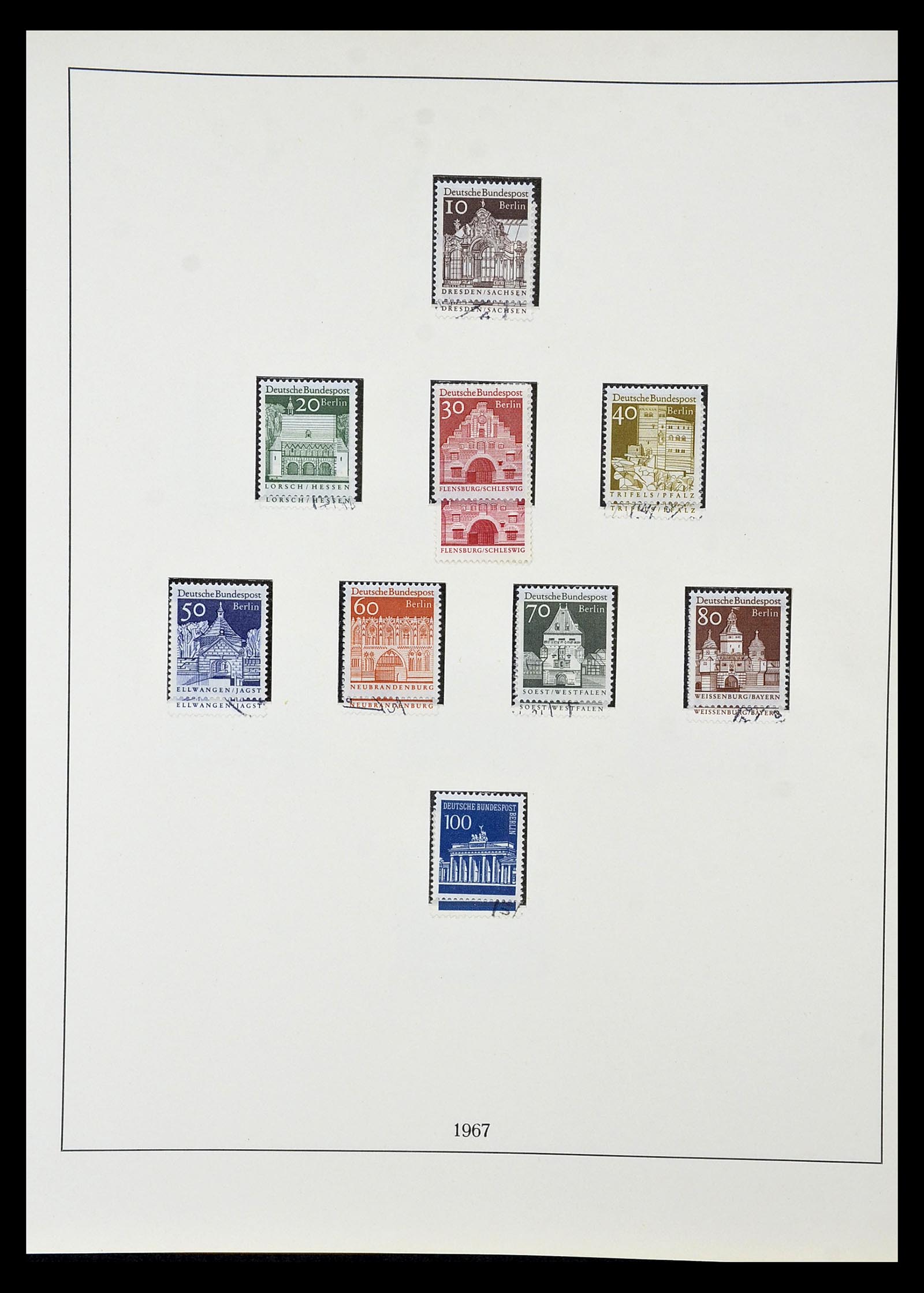 35033 028 - Postzegelverzameling 35033 Berlijn 1948-1990.