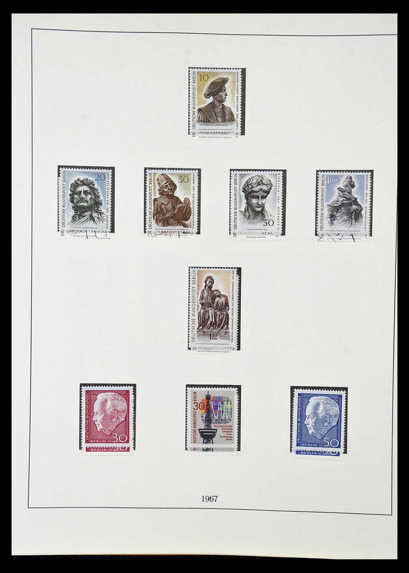 35033 030 - Postzegelverzameling 35033 Berlijn 1948-1990.