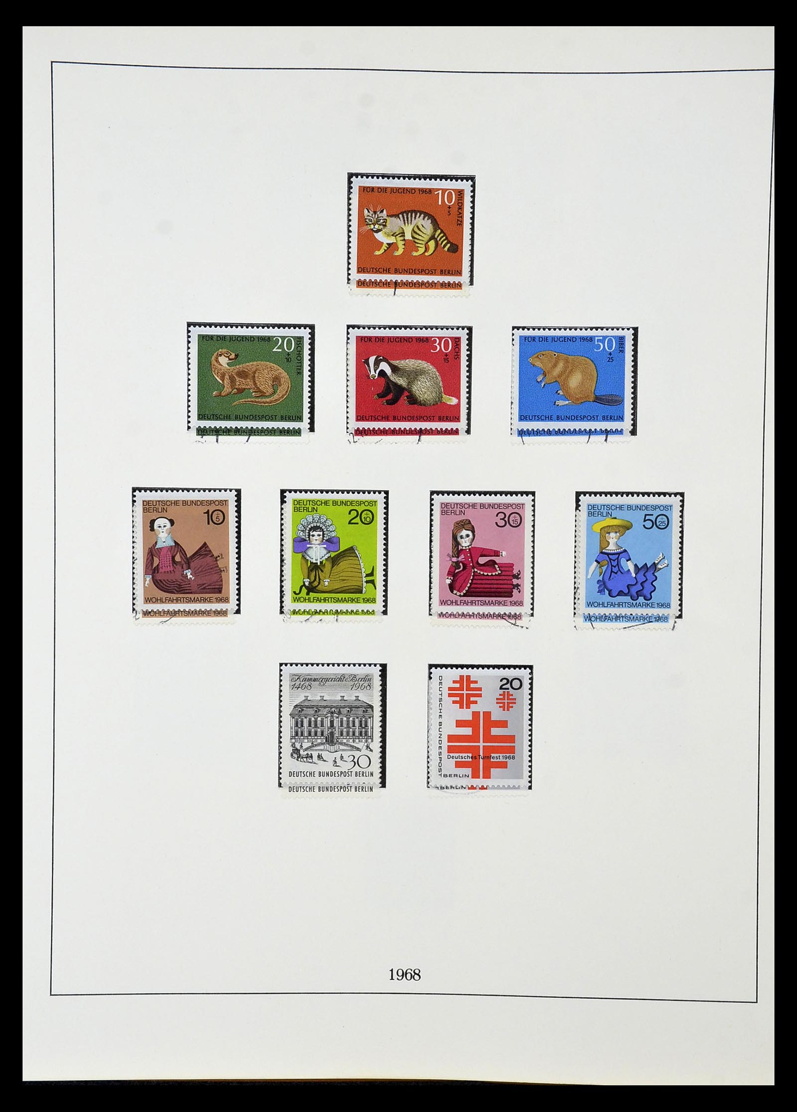 35033 031 - Postzegelverzameling 35033 Berlijn 1948-1990.
