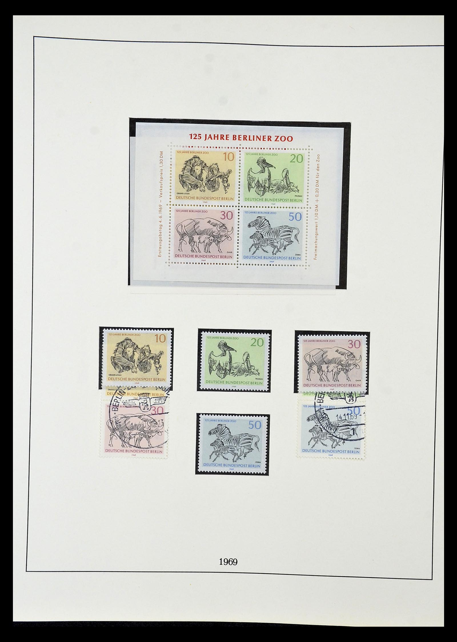 35033 034 - Postzegelverzameling 35033 Berlijn 1948-1990.