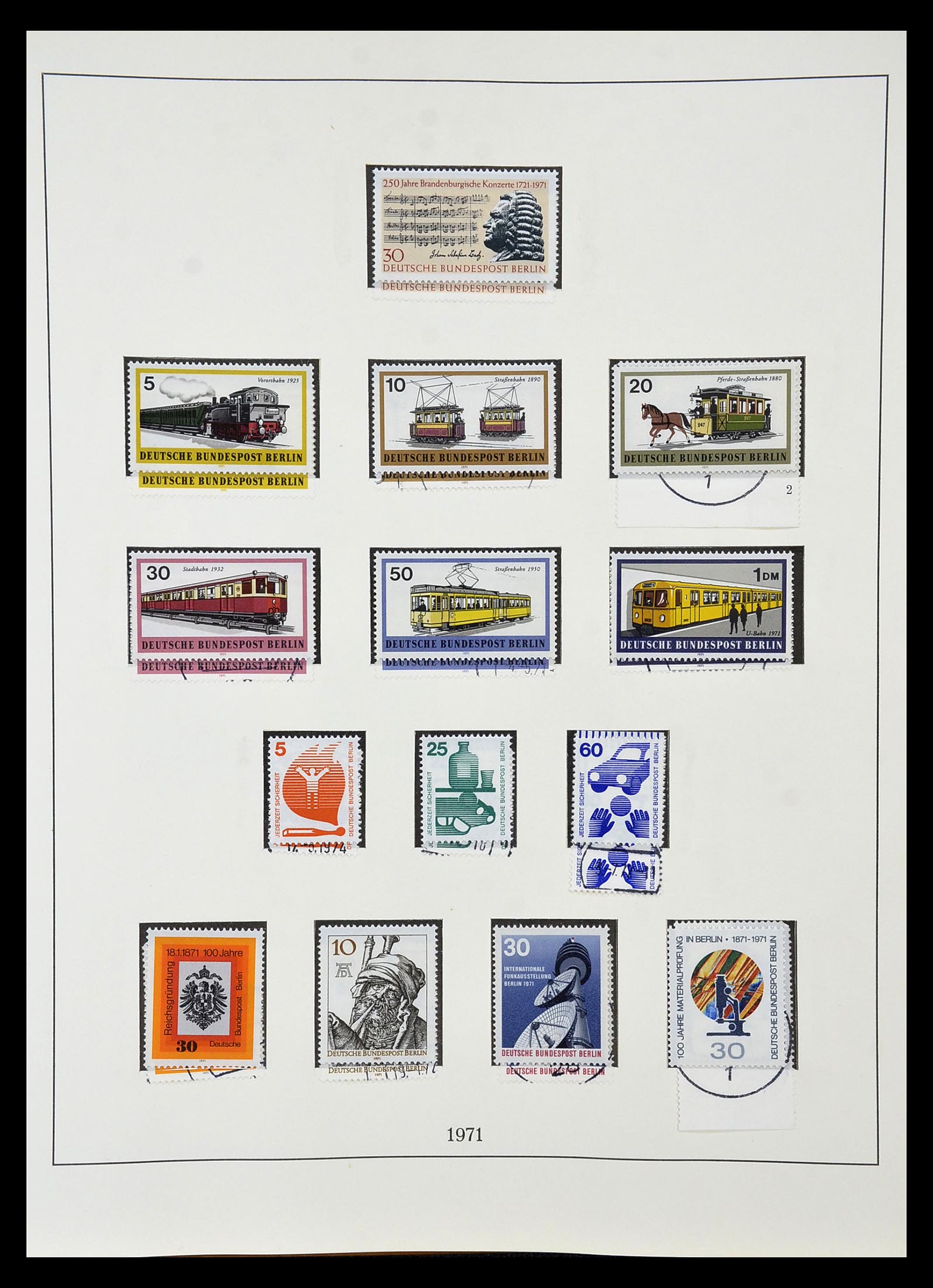 35033 038 - Postzegelverzameling 35033 Berlijn 1948-1990.