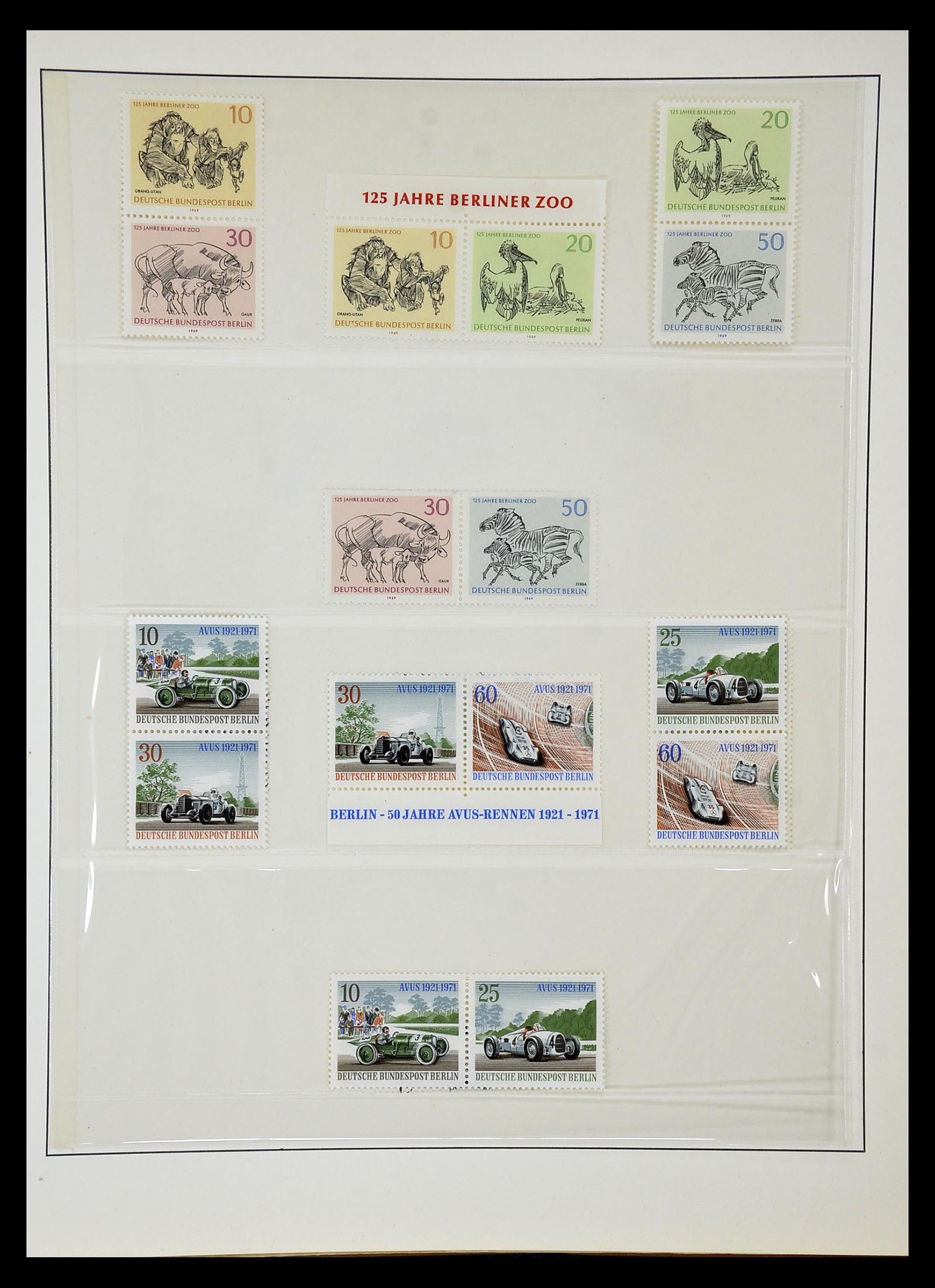 35033 049 - Postzegelverzameling 35033 Berlijn 1948-1990.