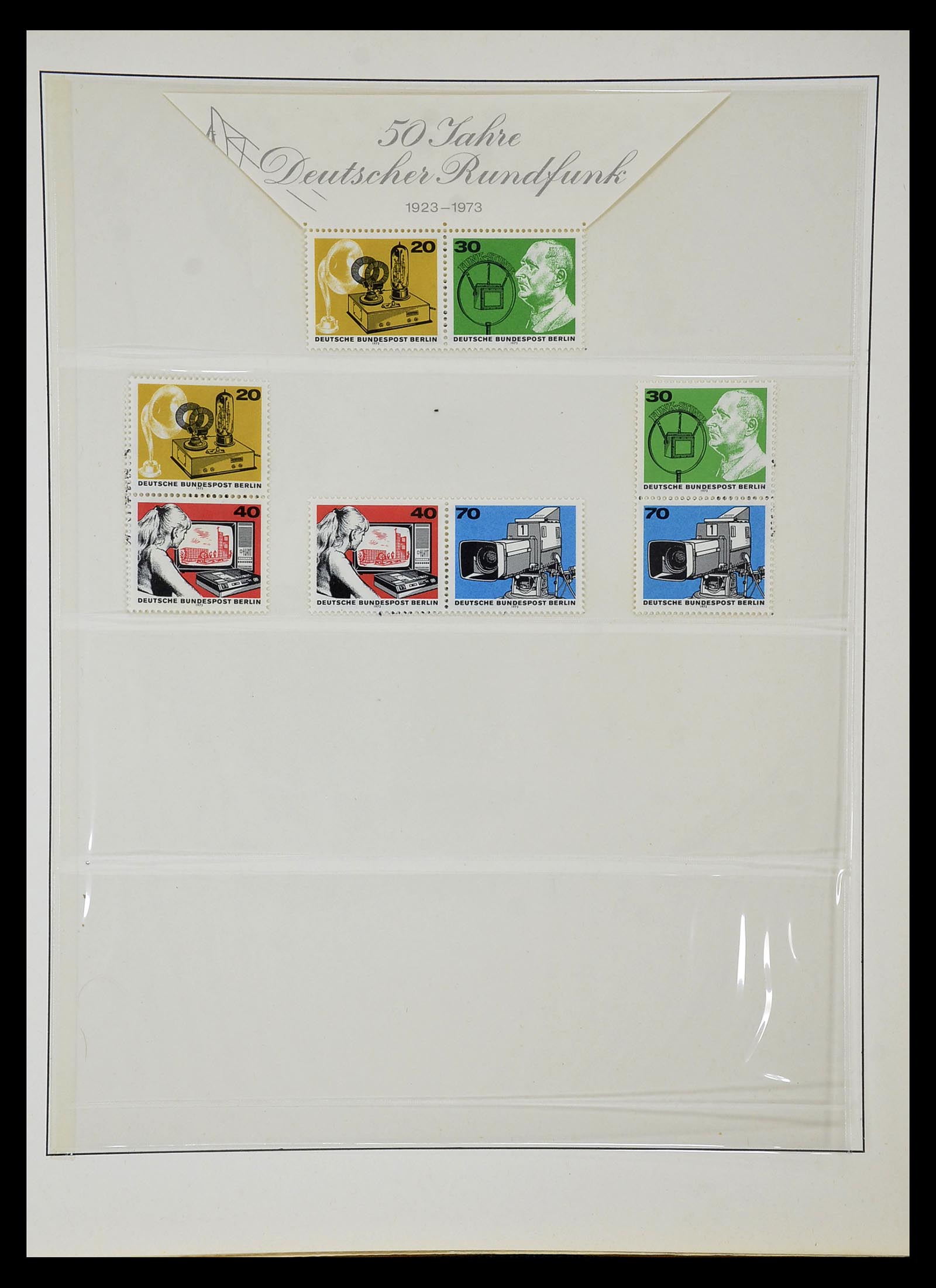 35033 050 - Postzegelverzameling 35033 Berlijn 1948-1990.