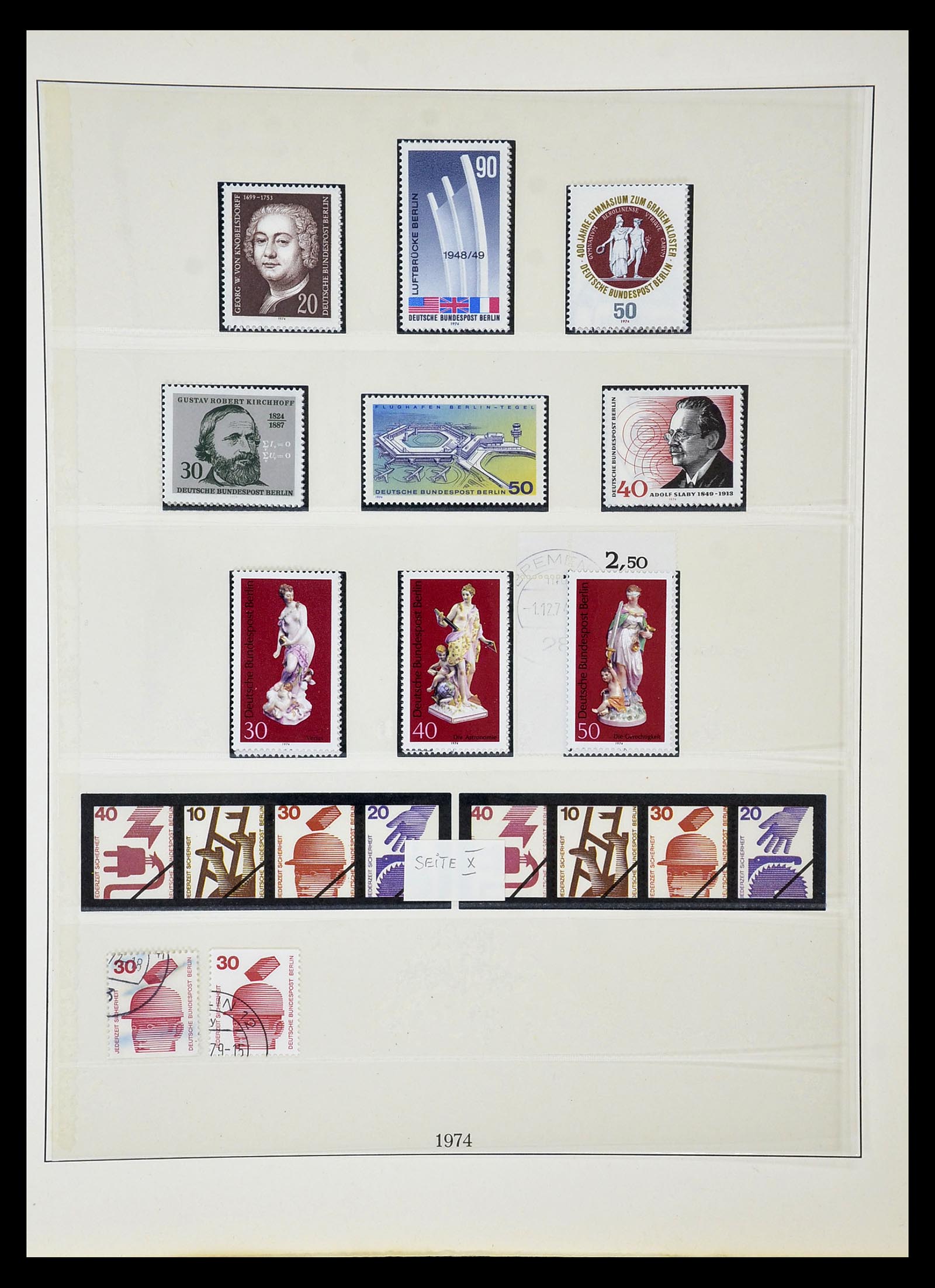 35033 051 - Postzegelverzameling 35033 Berlijn 1948-1990.