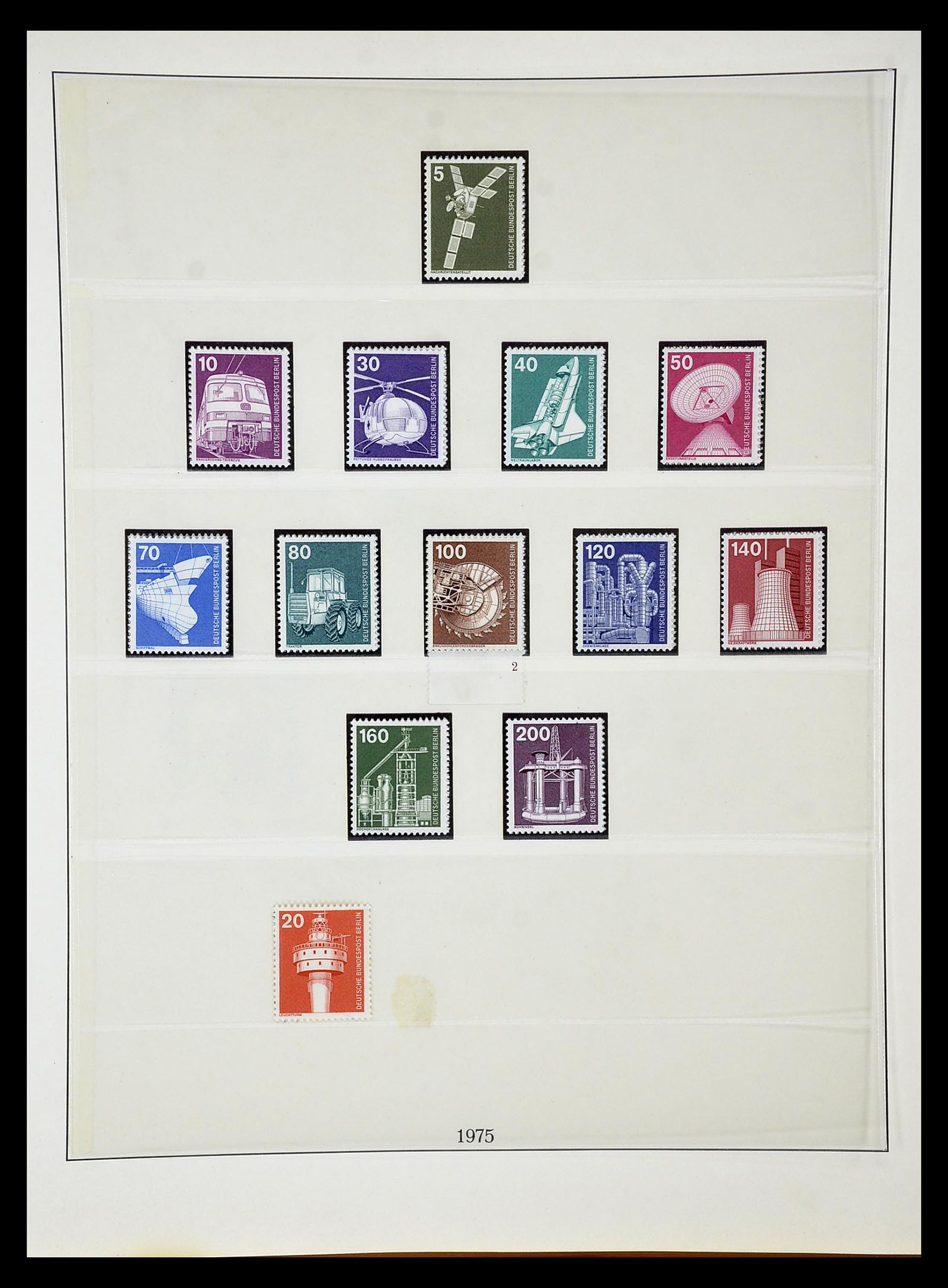35033 057 - Postzegelverzameling 35033 Berlijn 1948-1990.