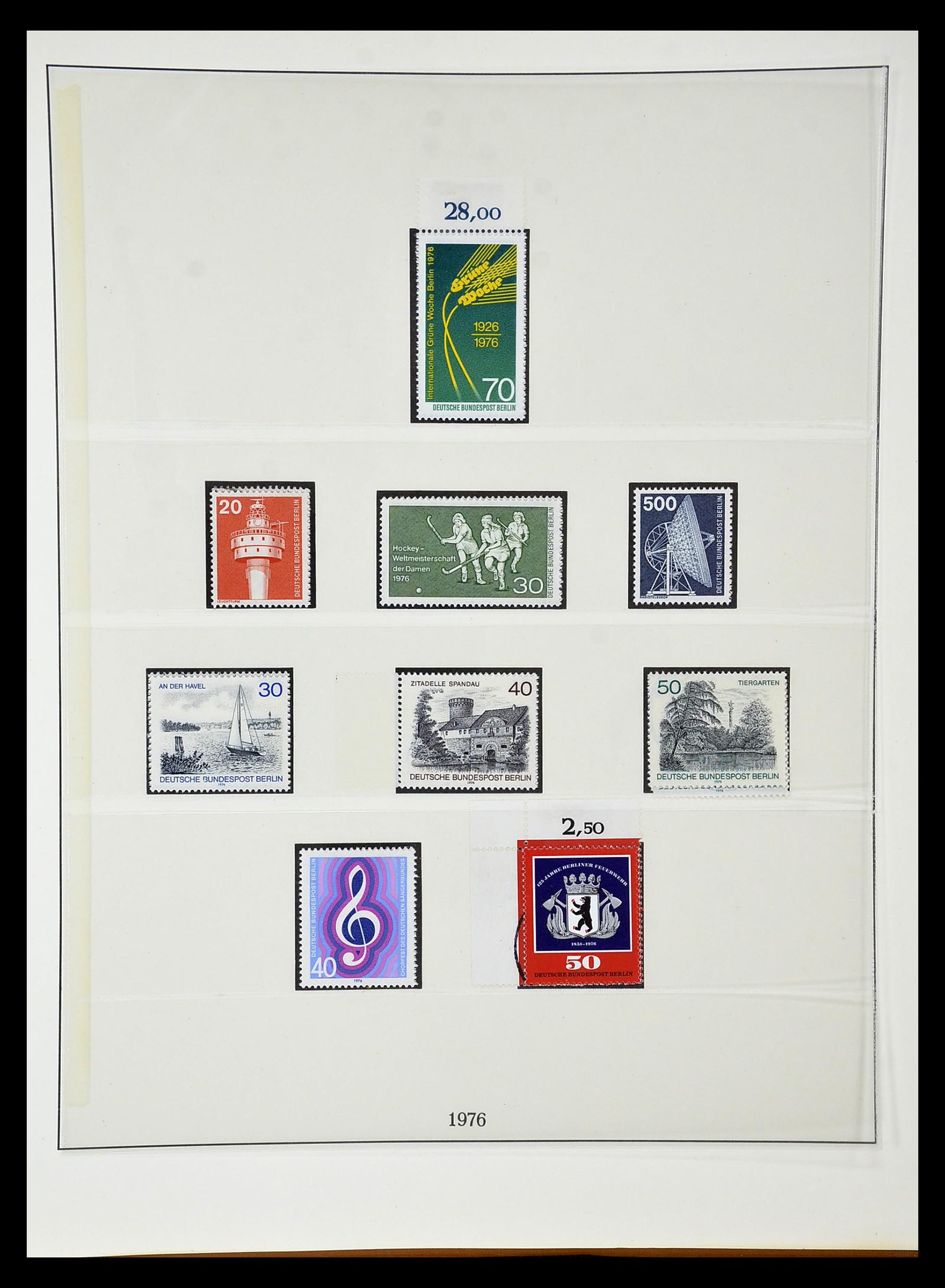 35033 058 - Postzegelverzameling 35033 Berlijn 1948-1990.