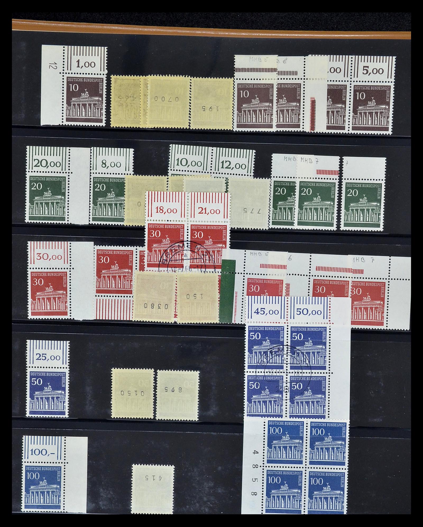35033 063 - Postzegelverzameling 35033 Berlijn 1948-1990.