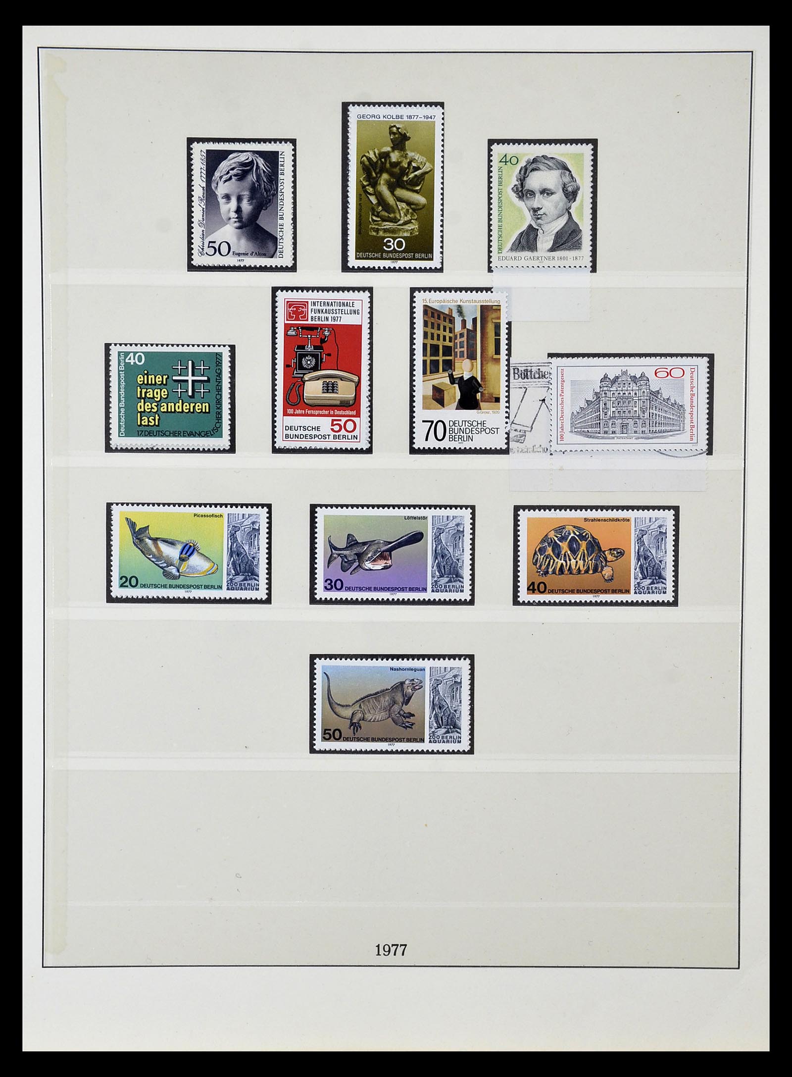 35033 071 - Postzegelverzameling 35033 Berlijn 1948-1990.
