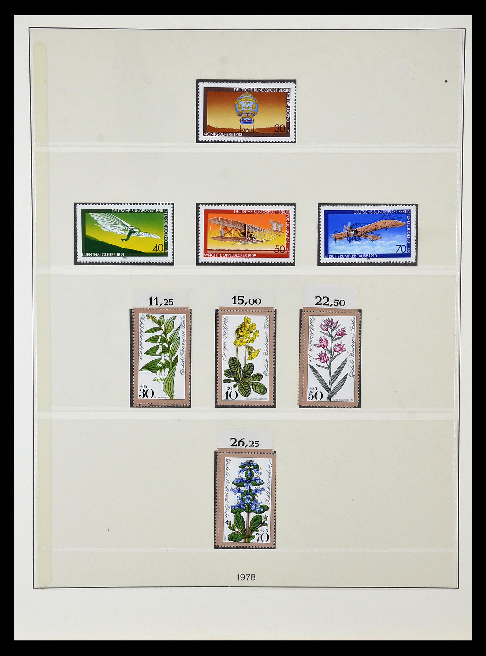 35033 075 - Postzegelverzameling 35033 Berlijn 1948-1990.