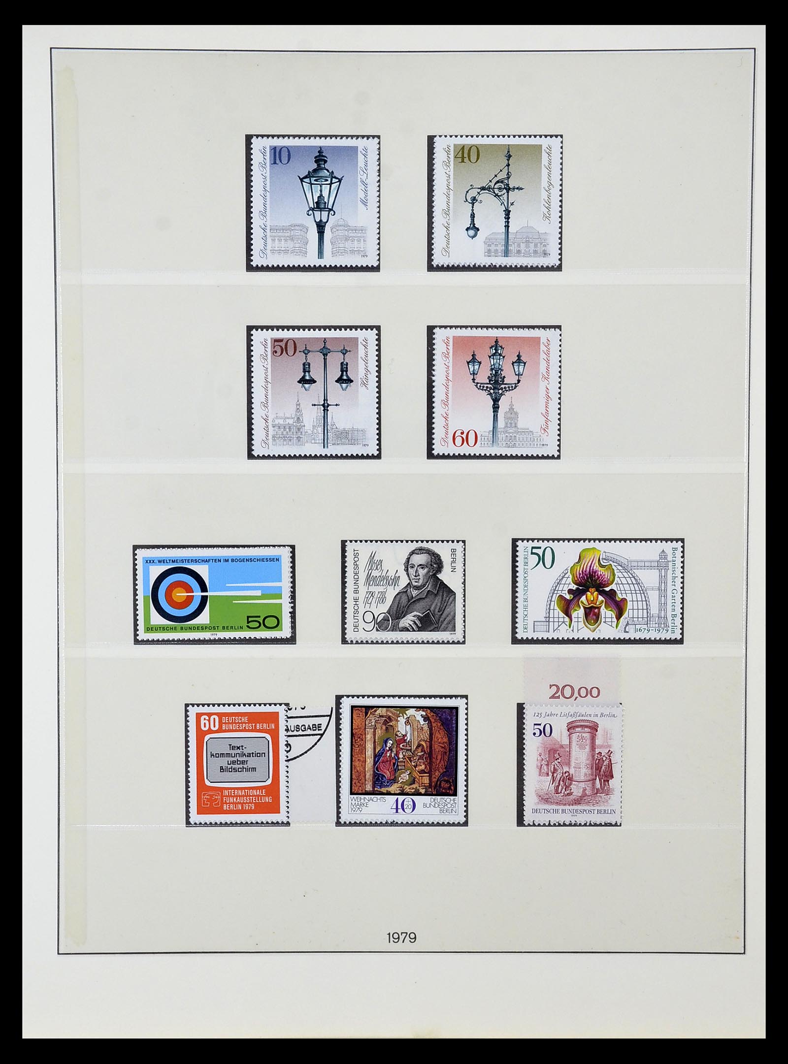 35033 078 - Postzegelverzameling 35033 Berlijn 1948-1990.