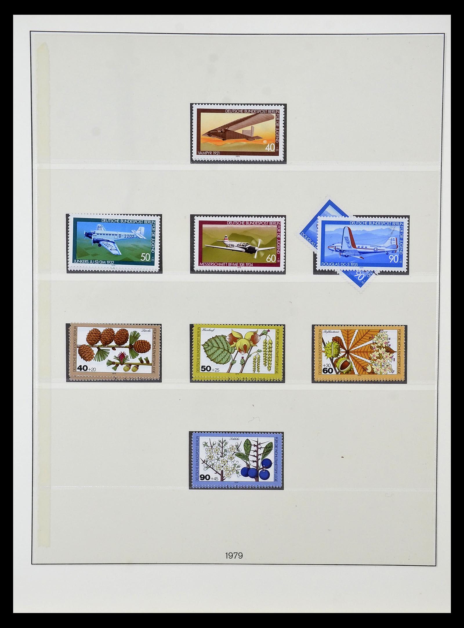 35033 079 - Postzegelverzameling 35033 Berlijn 1948-1990.