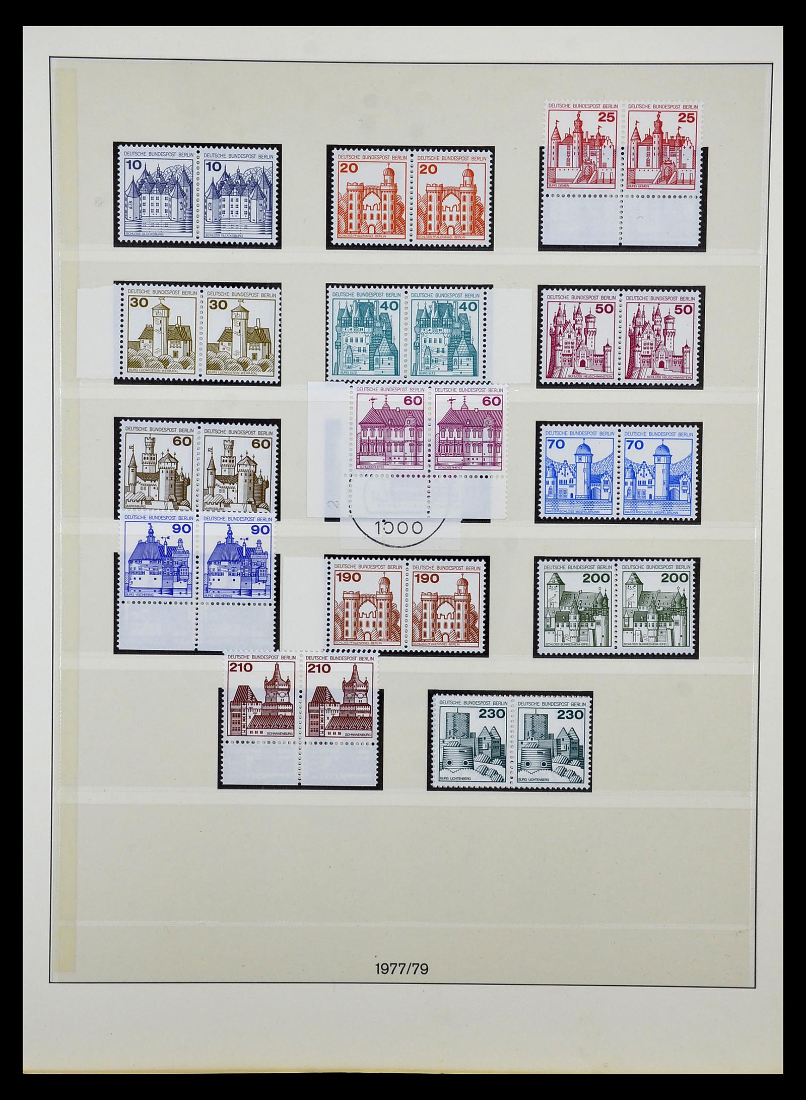 35033 080 - Postzegelverzameling 35033 Berlijn 1948-1990.