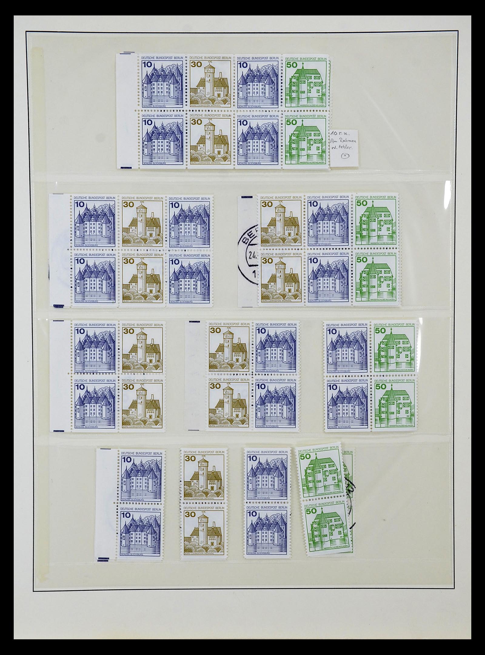 35033 081 - Postzegelverzameling 35033 Berlijn 1948-1990.