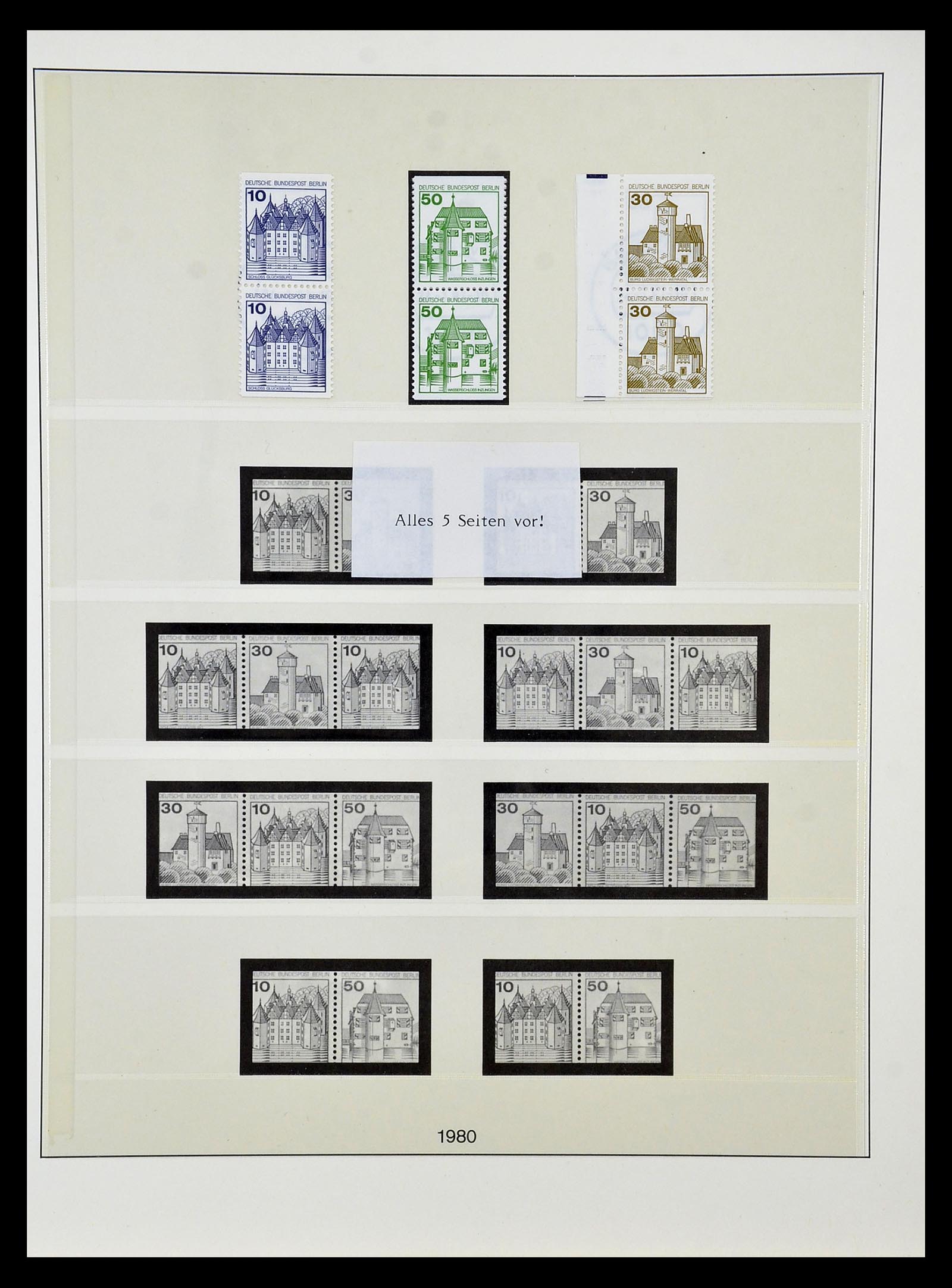 35033 087 - Postzegelverzameling 35033 Berlijn 1948-1990.