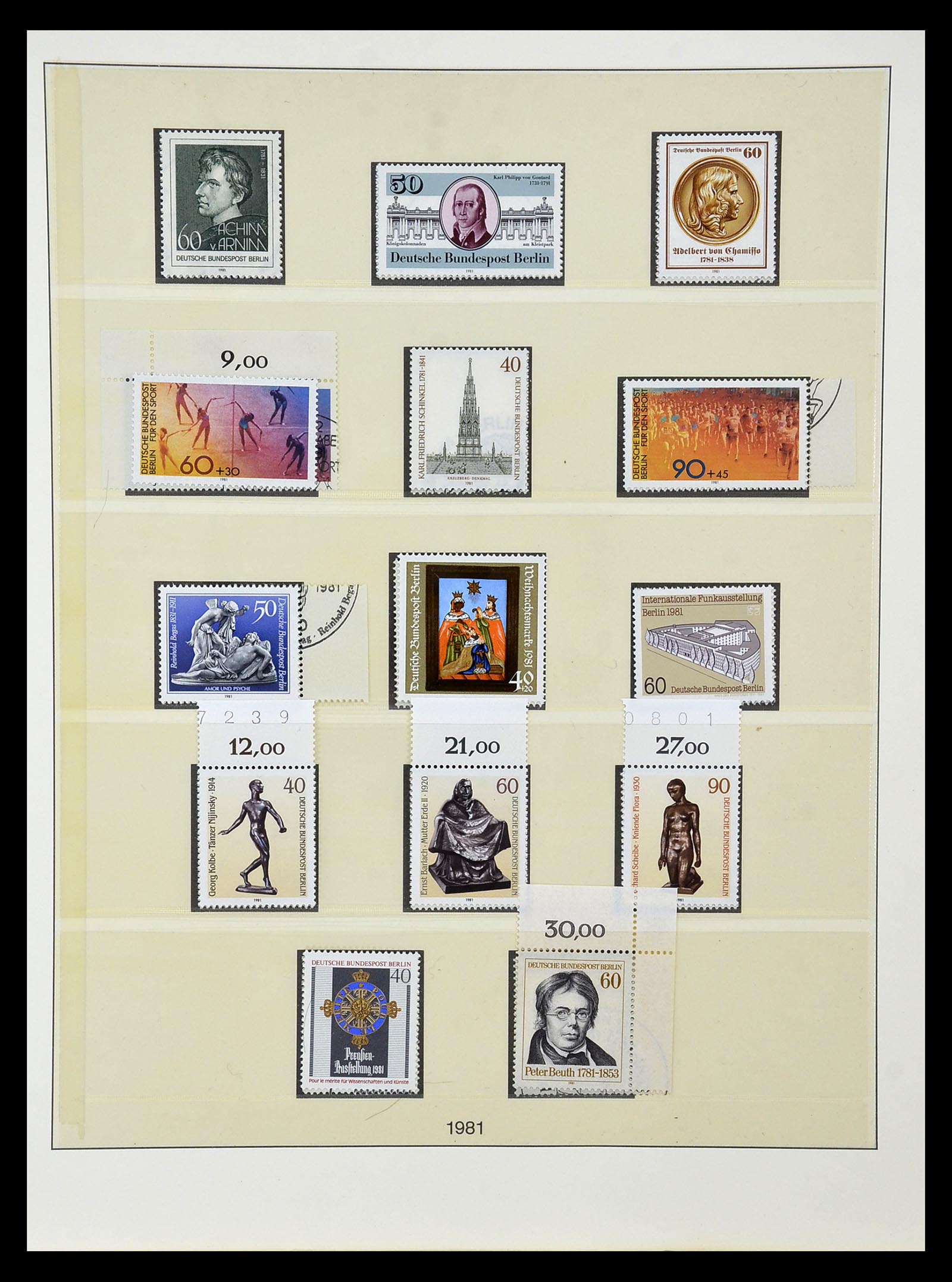 35033 089 - Postzegelverzameling 35033 Berlijn 1948-1990.