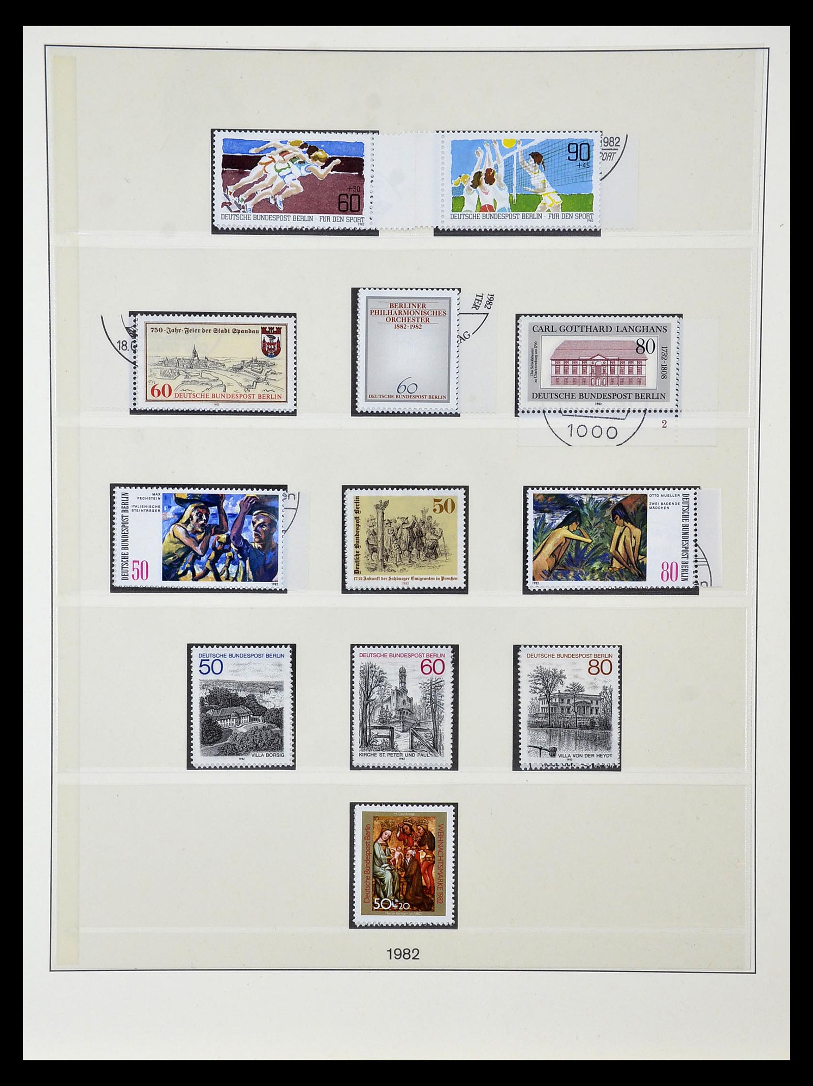 35033 091 - Postzegelverzameling 35033 Berlijn 1948-1990.