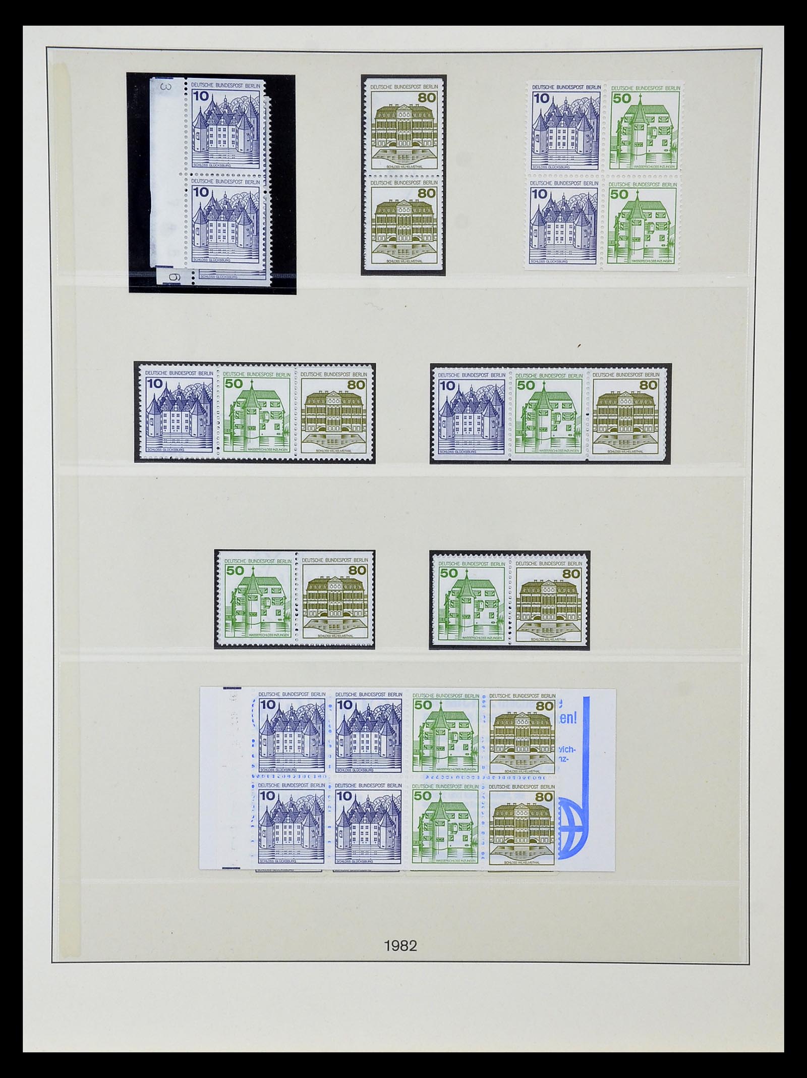 35033 095 - Postzegelverzameling 35033 Berlijn 1948-1990.