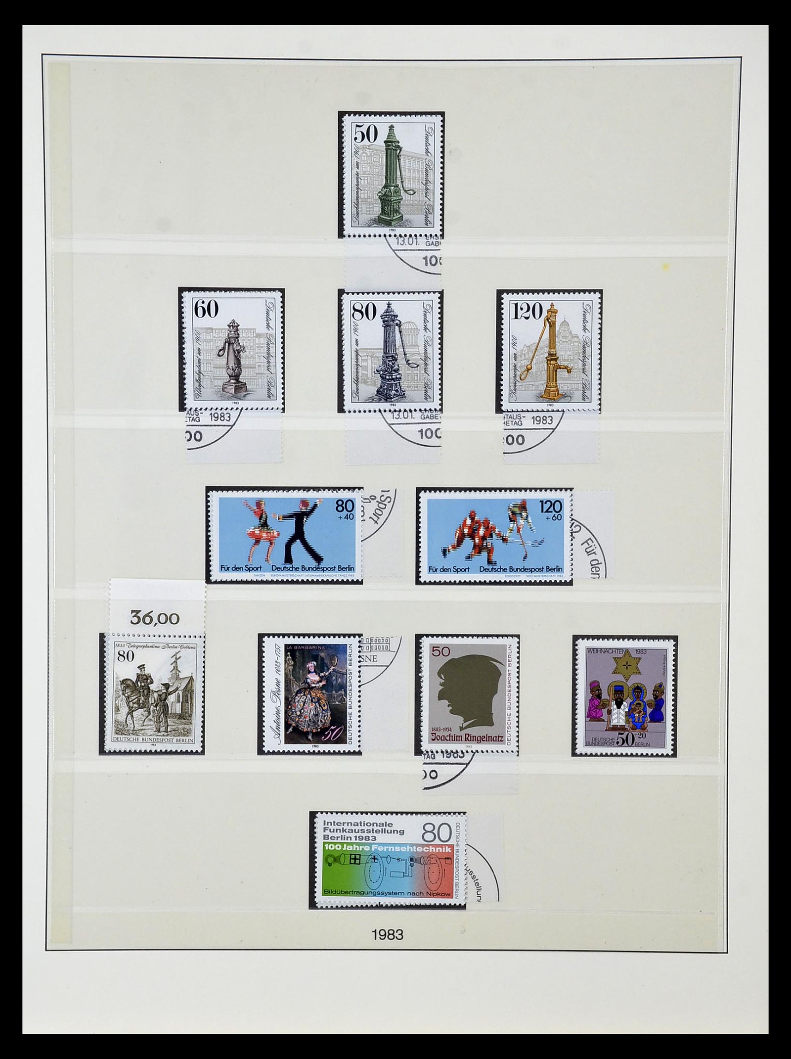 35033 096 - Postzegelverzameling 35033 Berlijn 1948-1990.