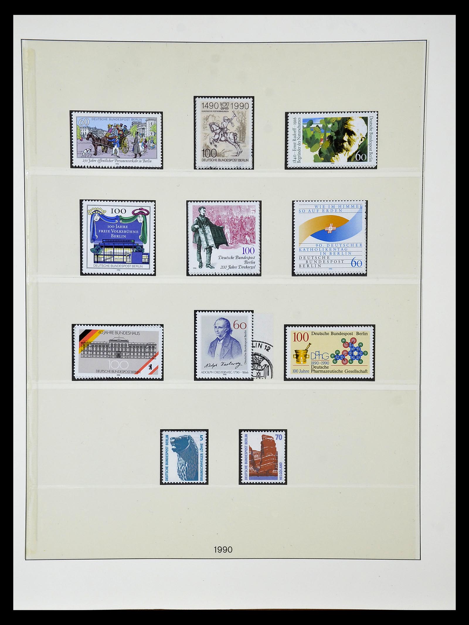 35033 115 - Stamp Collection 35033 Berlin 1948-1990.