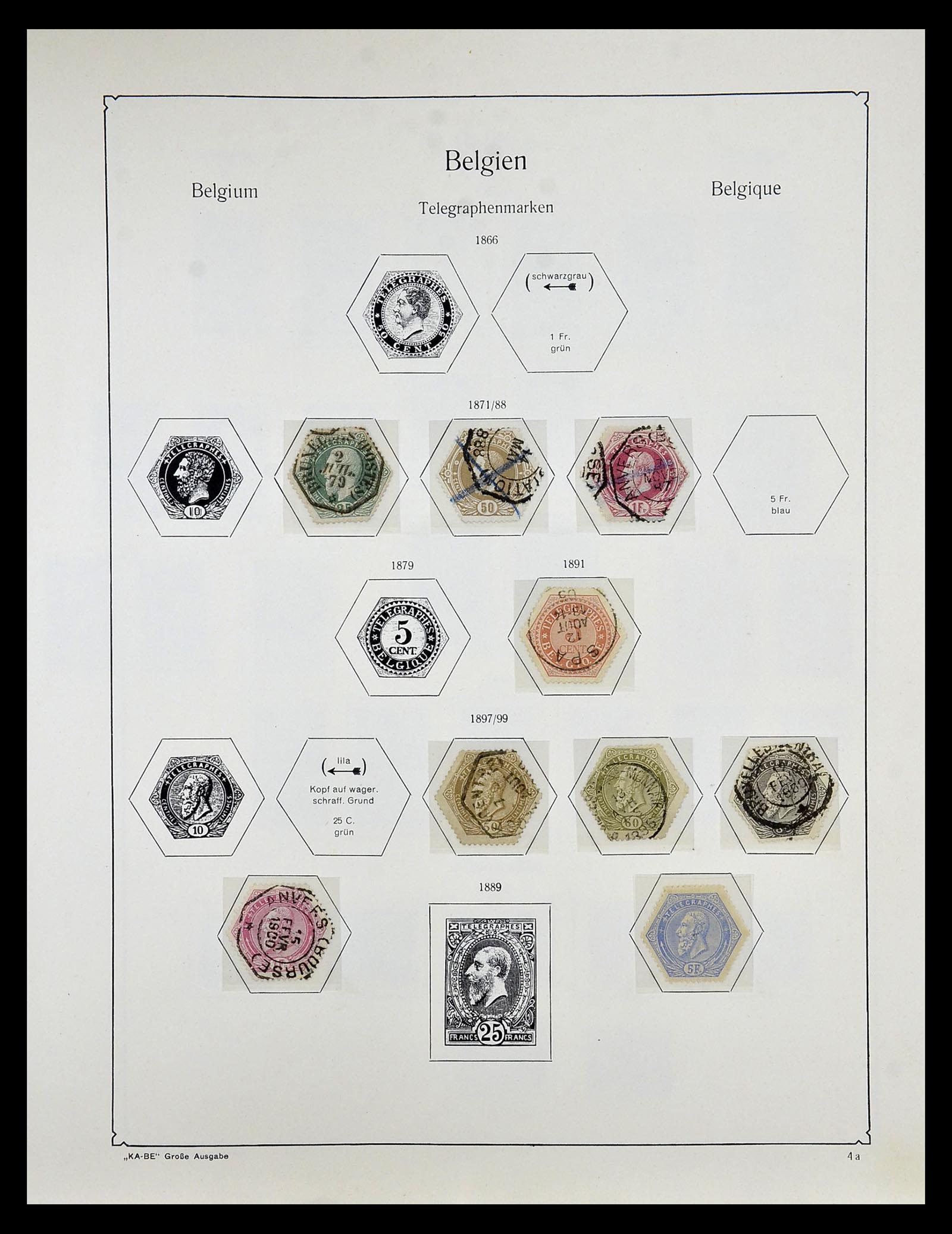 35034 007 - Postzegelverzameling 35034 België 1849-1982.