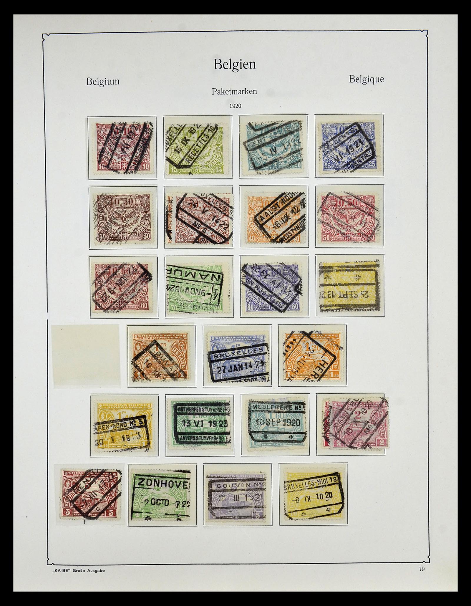 35034 022 - Stamp Collection 35034 Belgium 1849-1982.