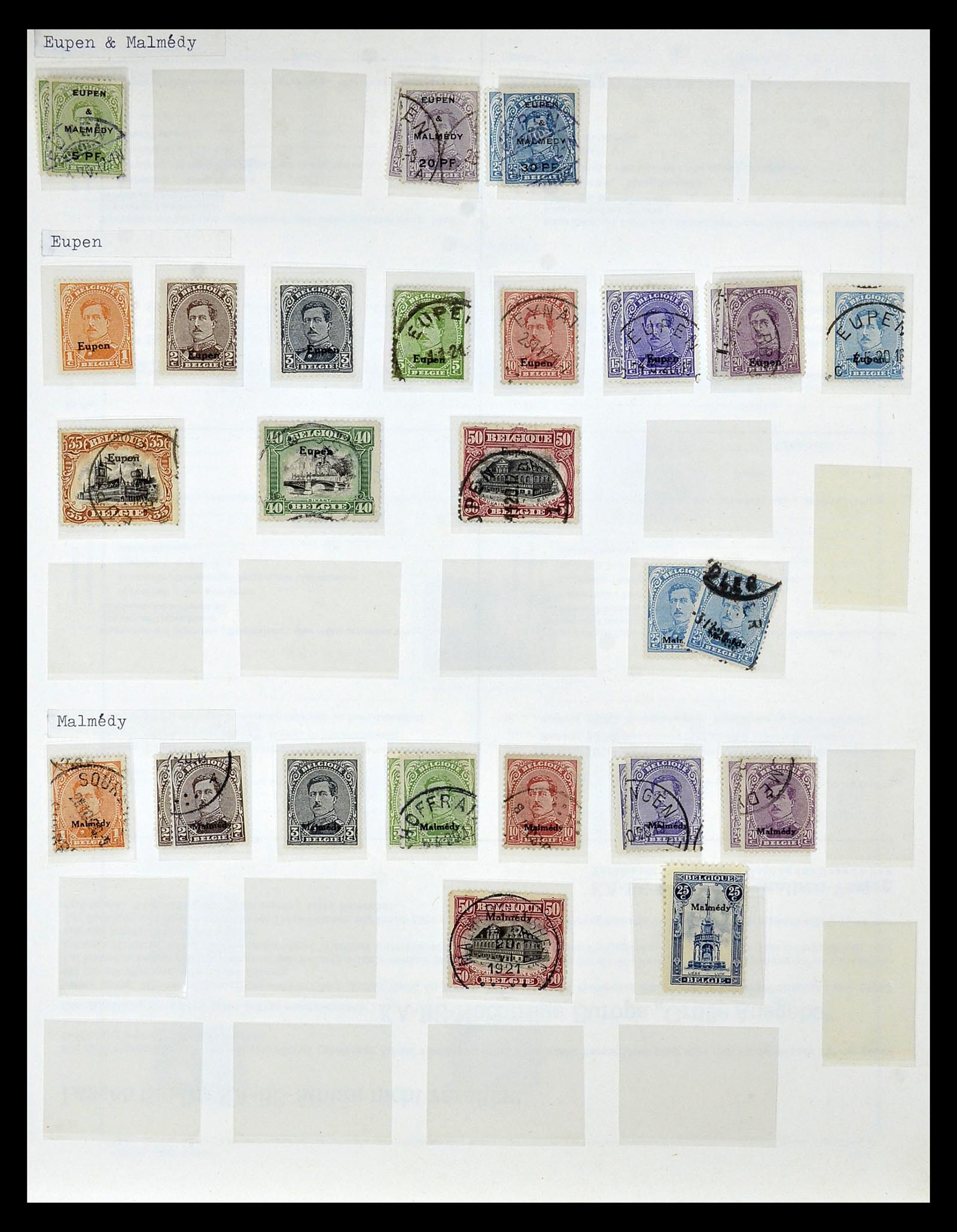 35034 024 - Stamp Collection 35034 Belgium 1849-1982.