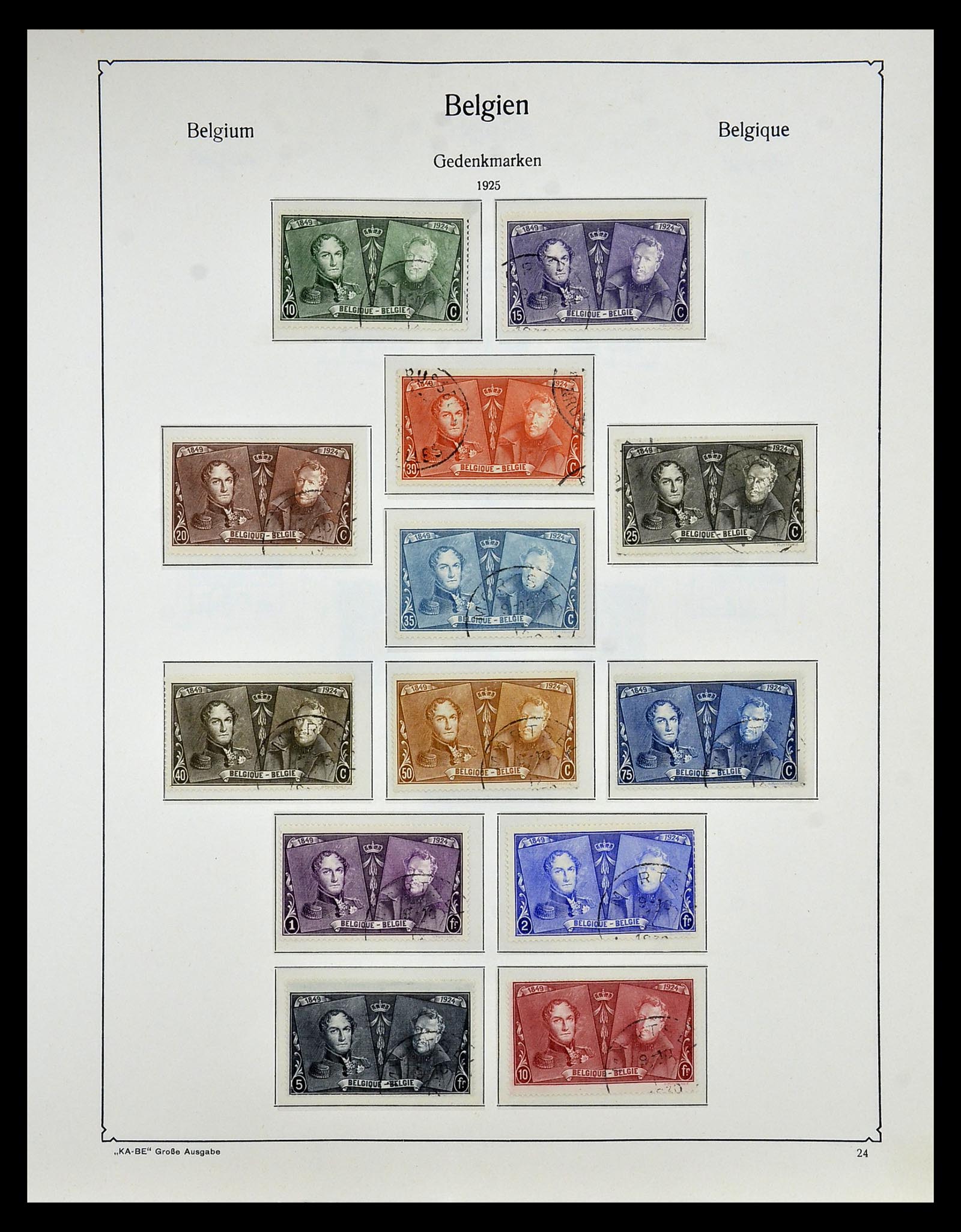 35034 032 - Stamp Collection 35034 Belgium 1849-1982.
