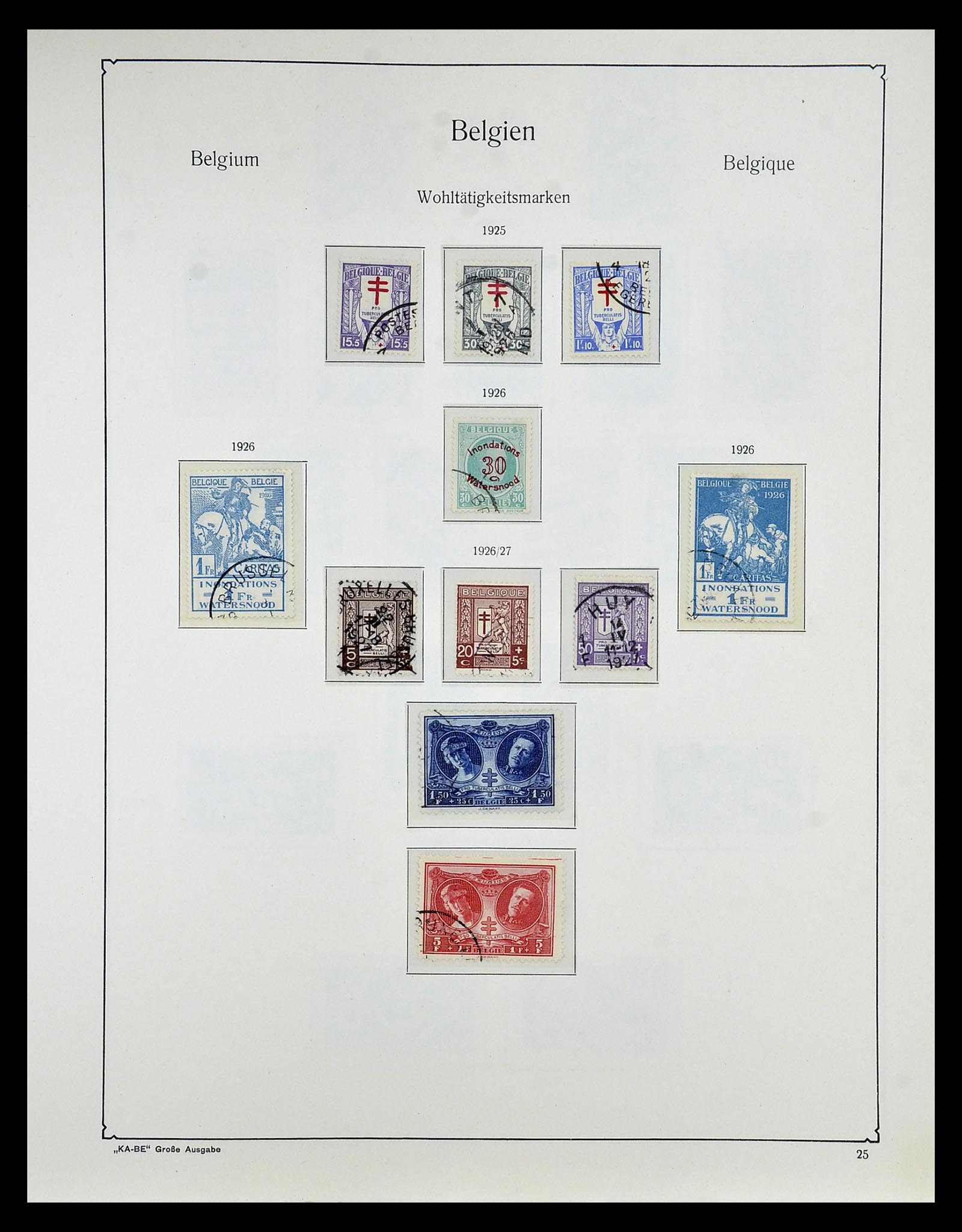 35034 033 - Stamp Collection 35034 Belgium 1849-1982.