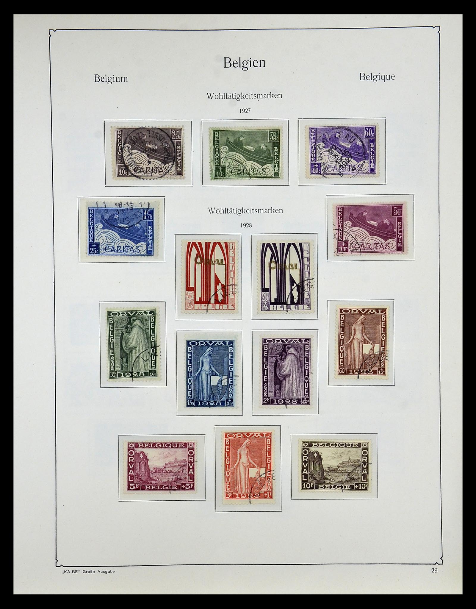 35034 037 - Stamp Collection 35034 Belgium 1849-1982.