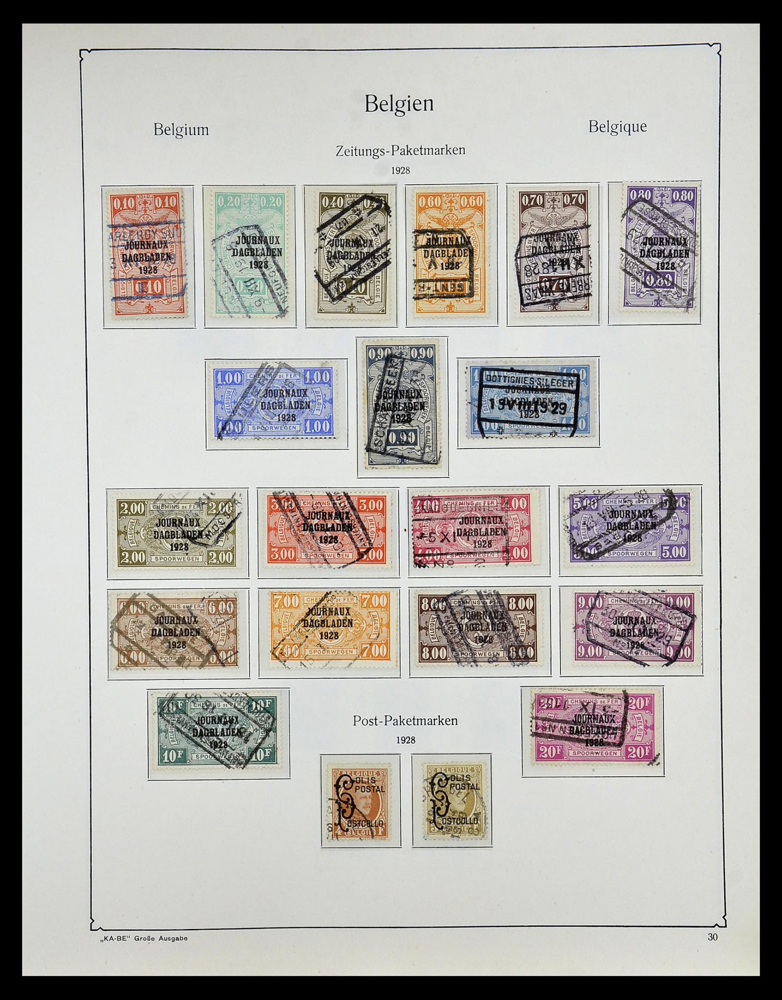 35034 038 - Postzegelverzameling 35034 België 1849-1982.