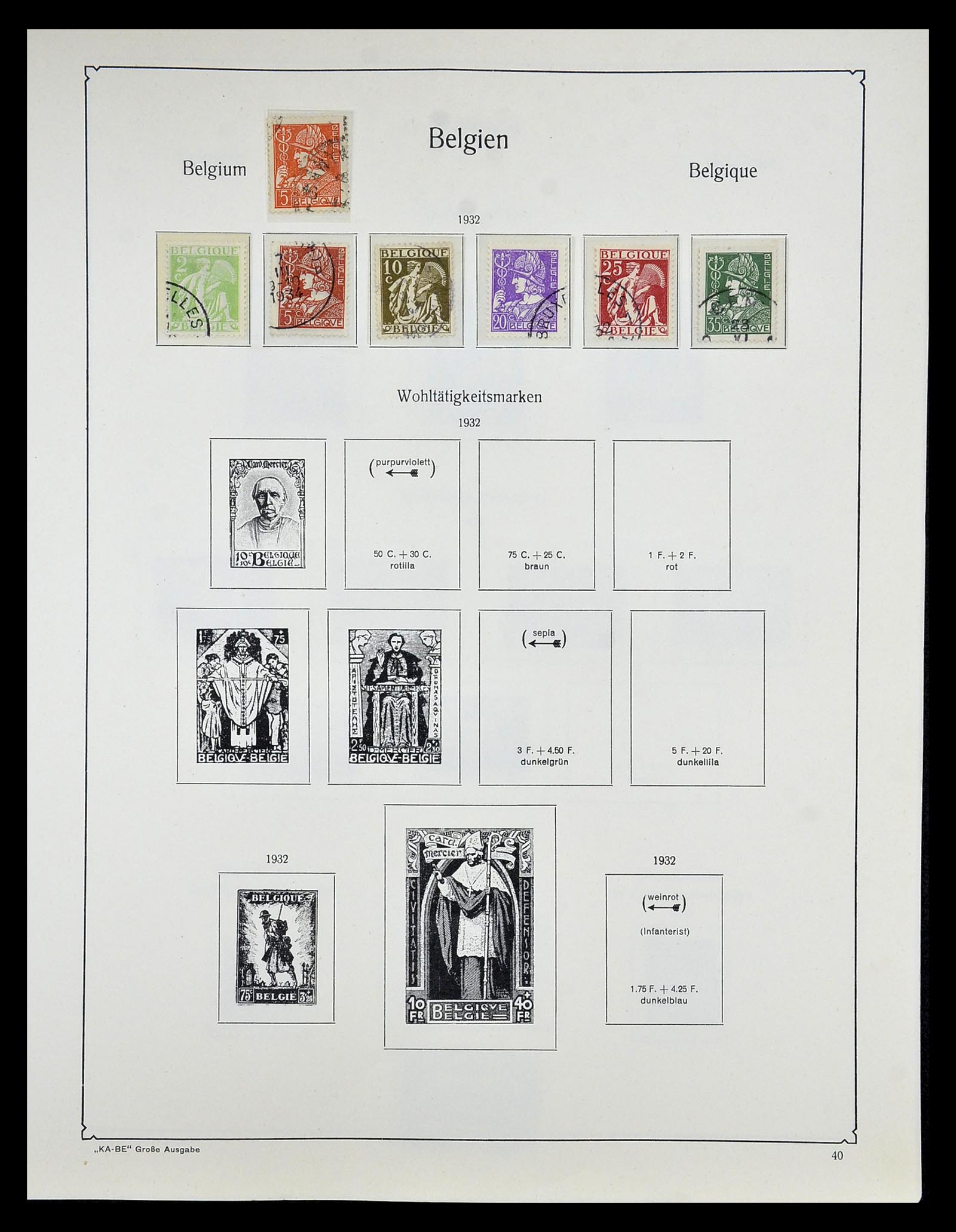 35034 048 - Postzegelverzameling 35034 België 1849-1982.