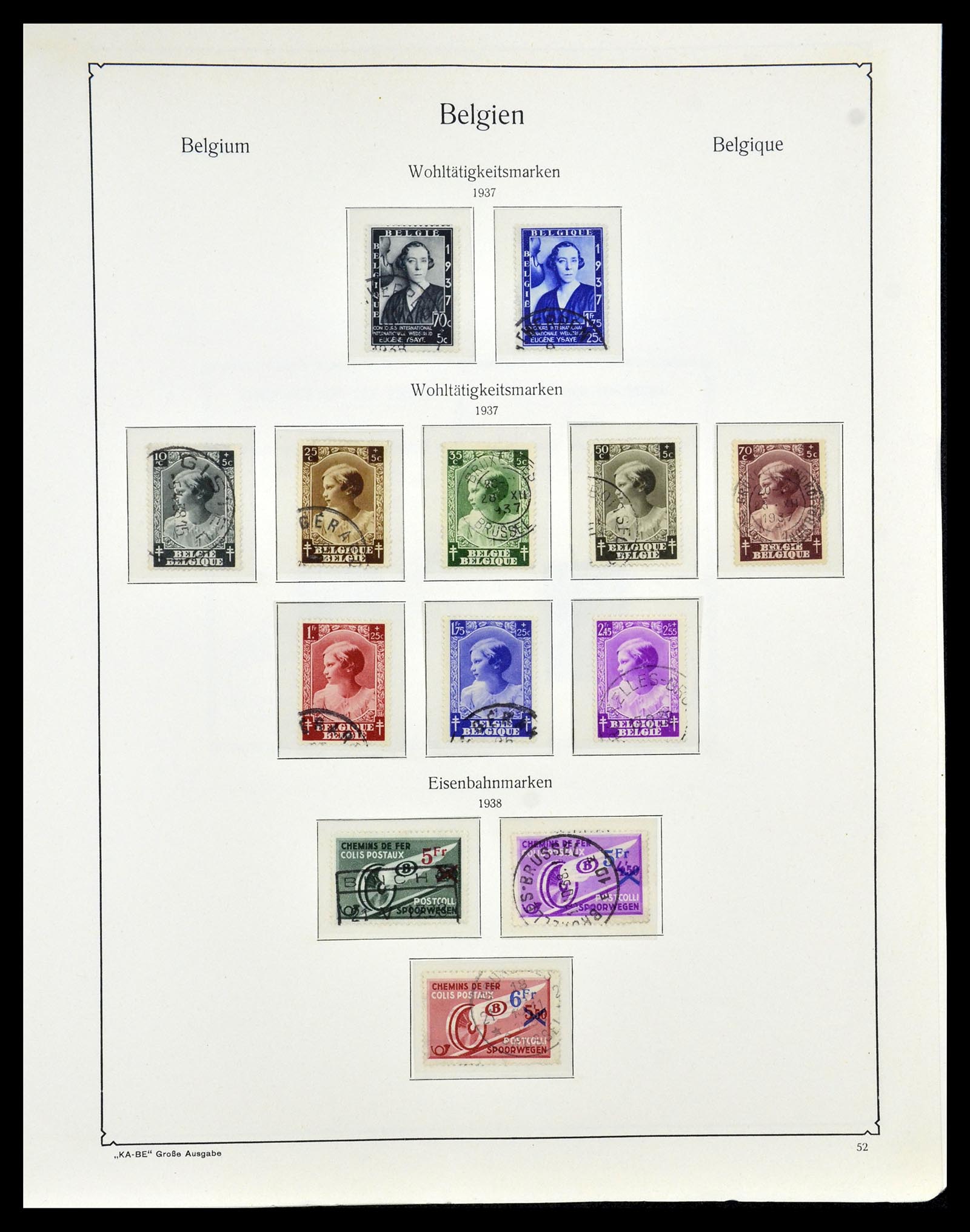 35034 060 - Stamp Collection 35034 Belgium 1849-1982.