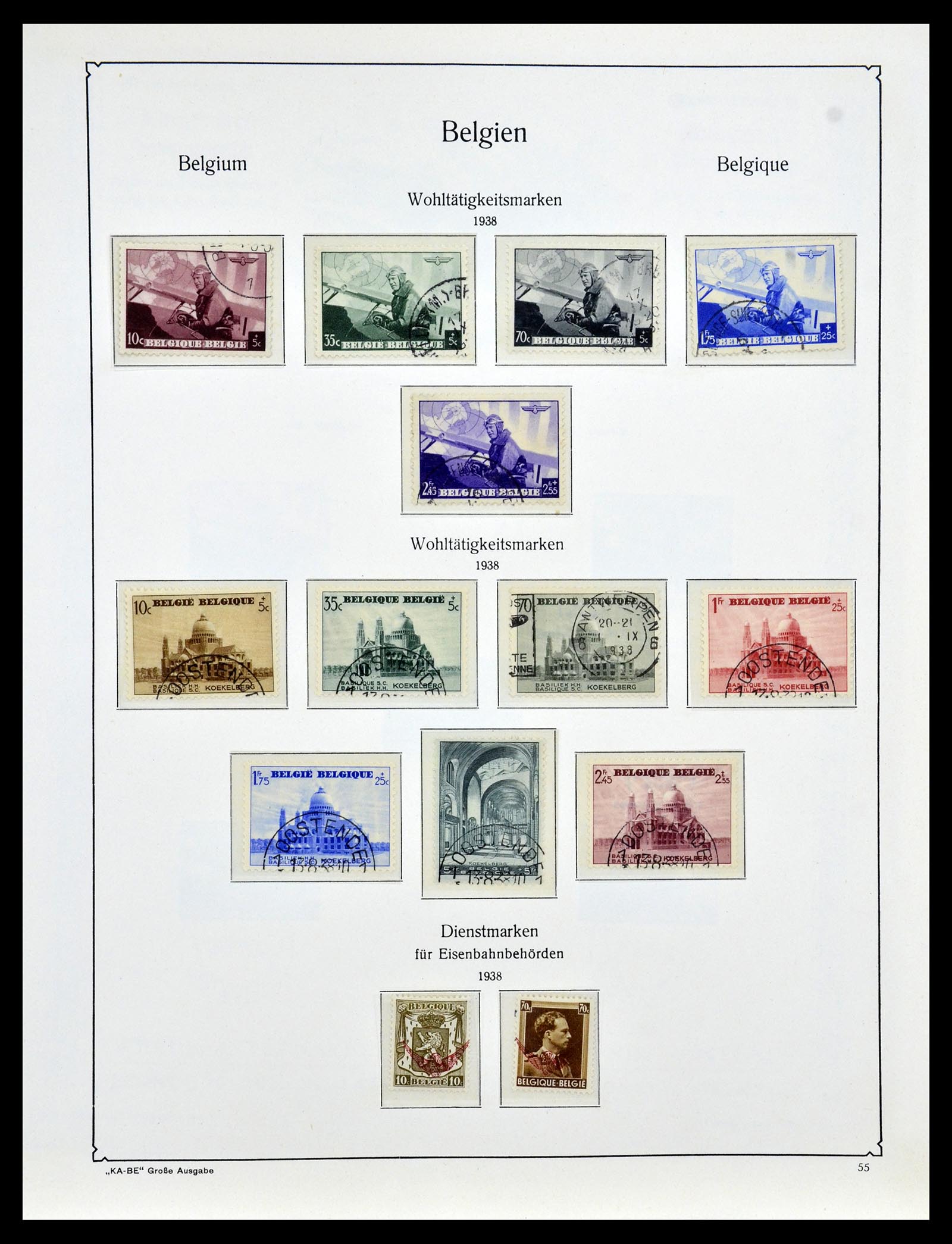 35034 064 - Stamp Collection 35034 Belgium 1849-1982.