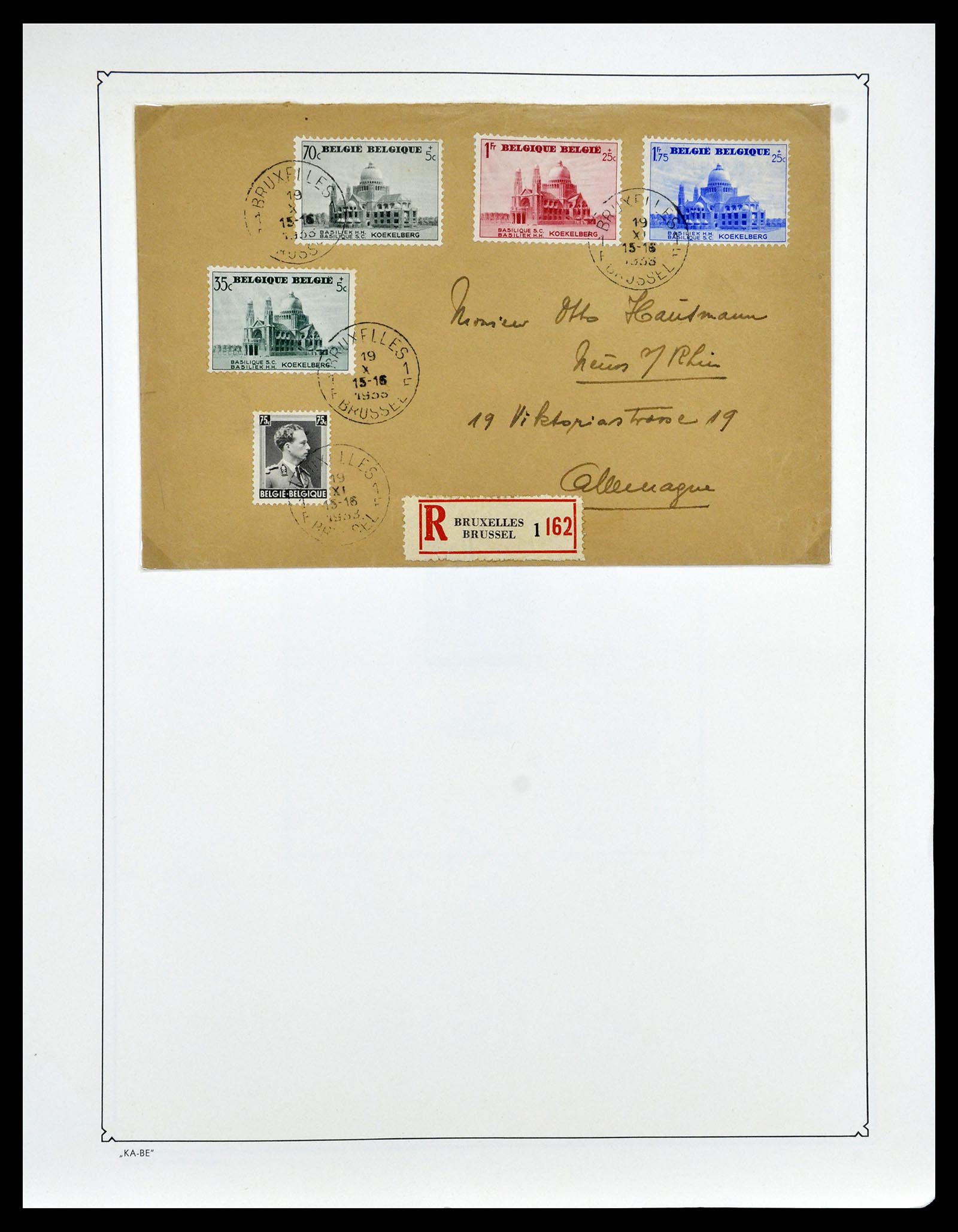 35034 067 - Stamp Collection 35034 Belgium 1849-1982.