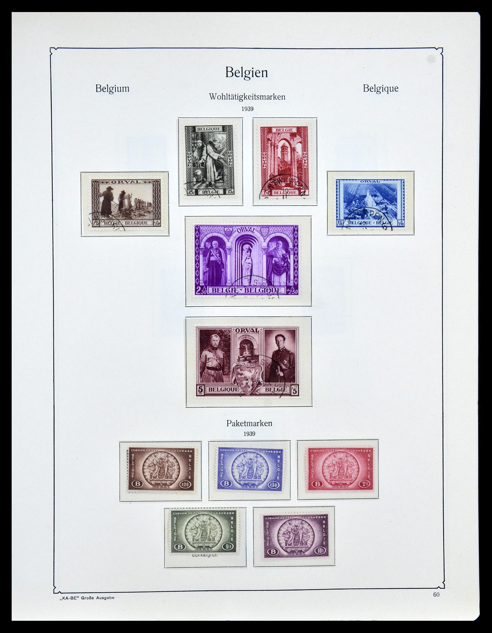 35034 072 - Stamp Collection 35034 Belgium 1849-1982.