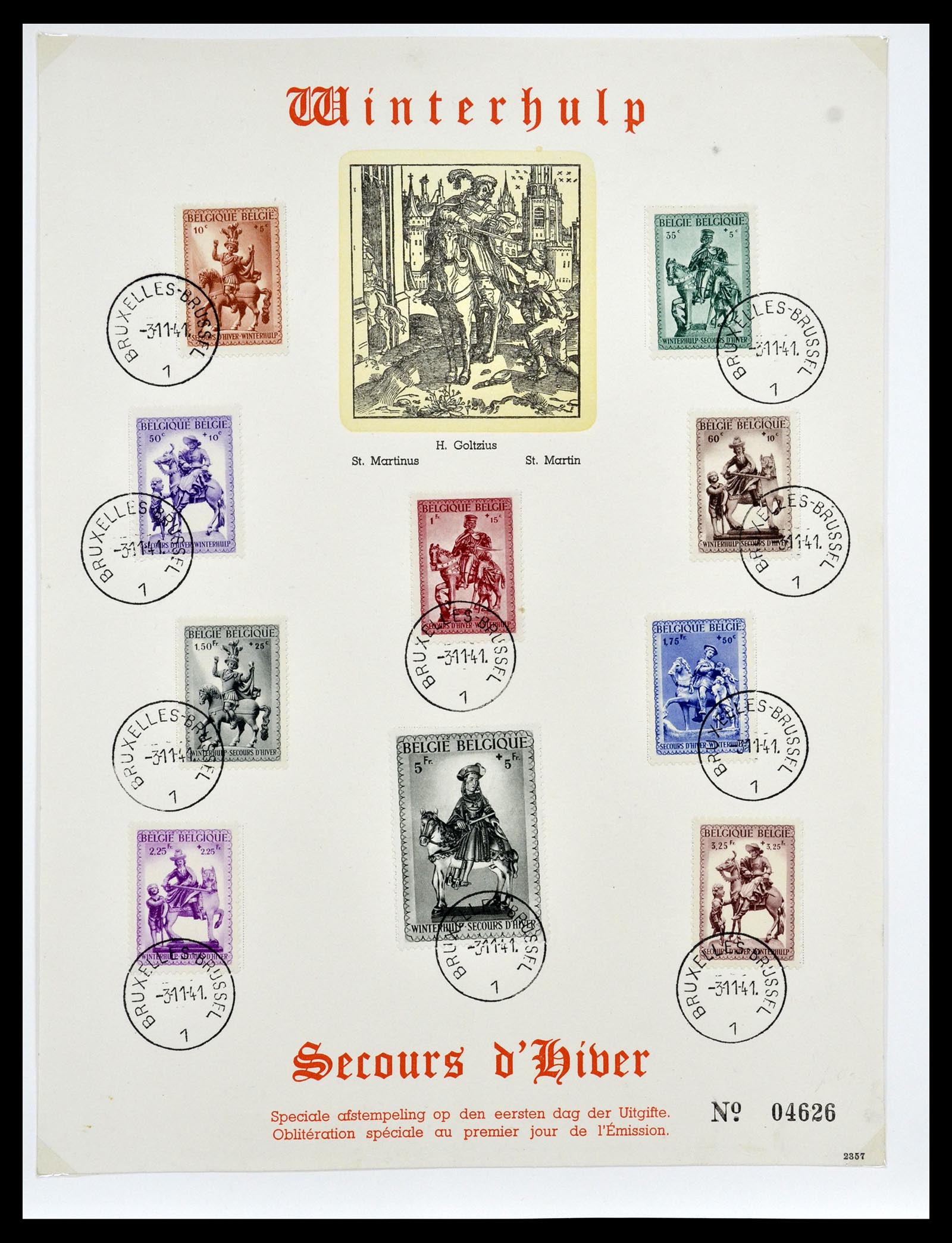 35034 087 - Stamp Collection 35034 Belgium 1849-1982.