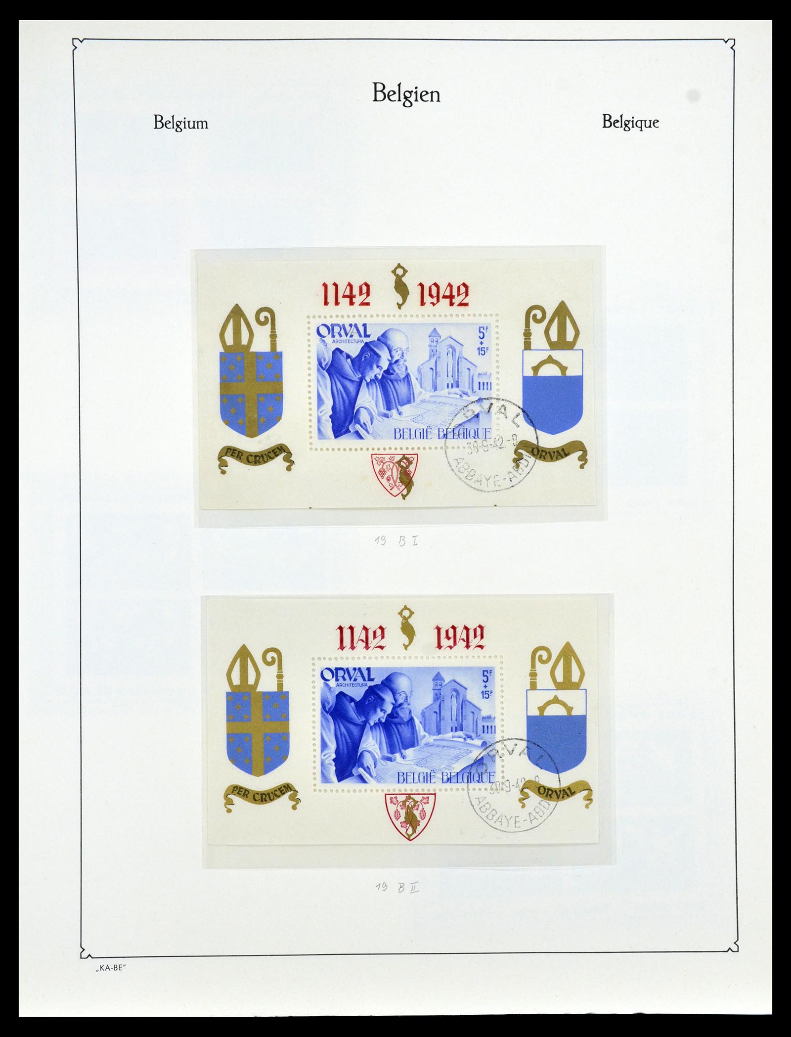 35034 099 - Postzegelverzameling 35034 België 1849-1982.