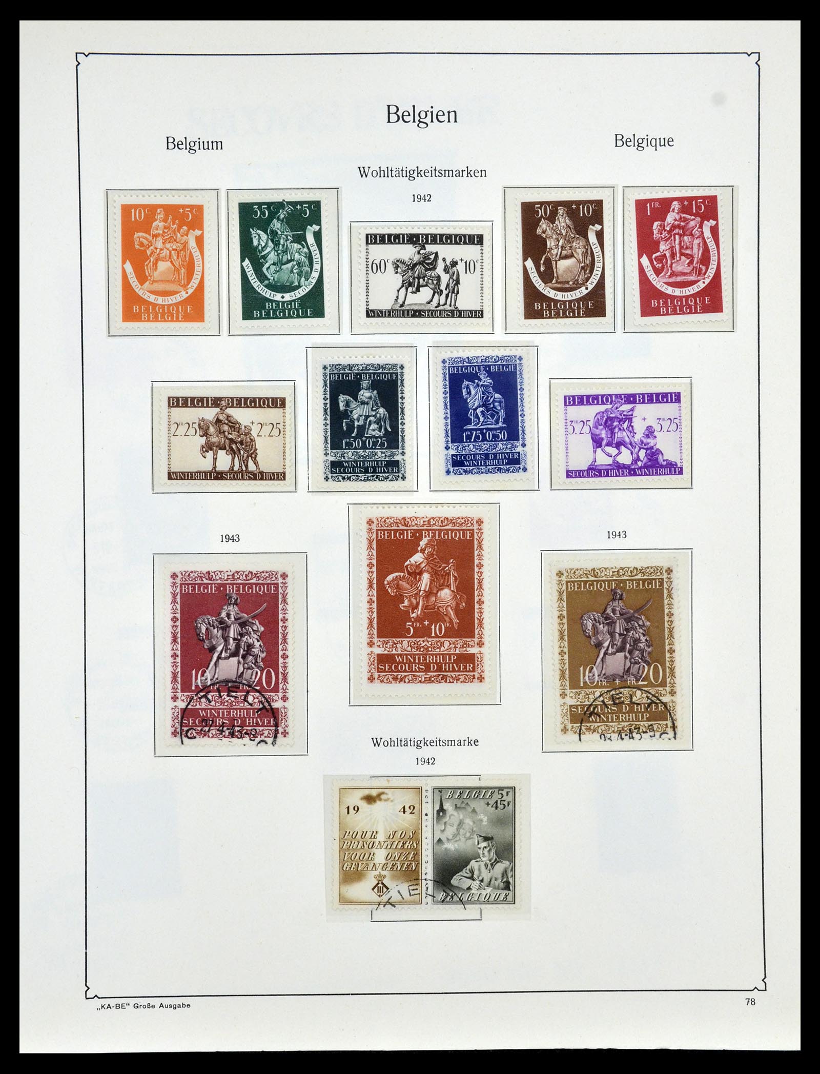 35034 102 - Postzegelverzameling 35034 België 1849-1982.