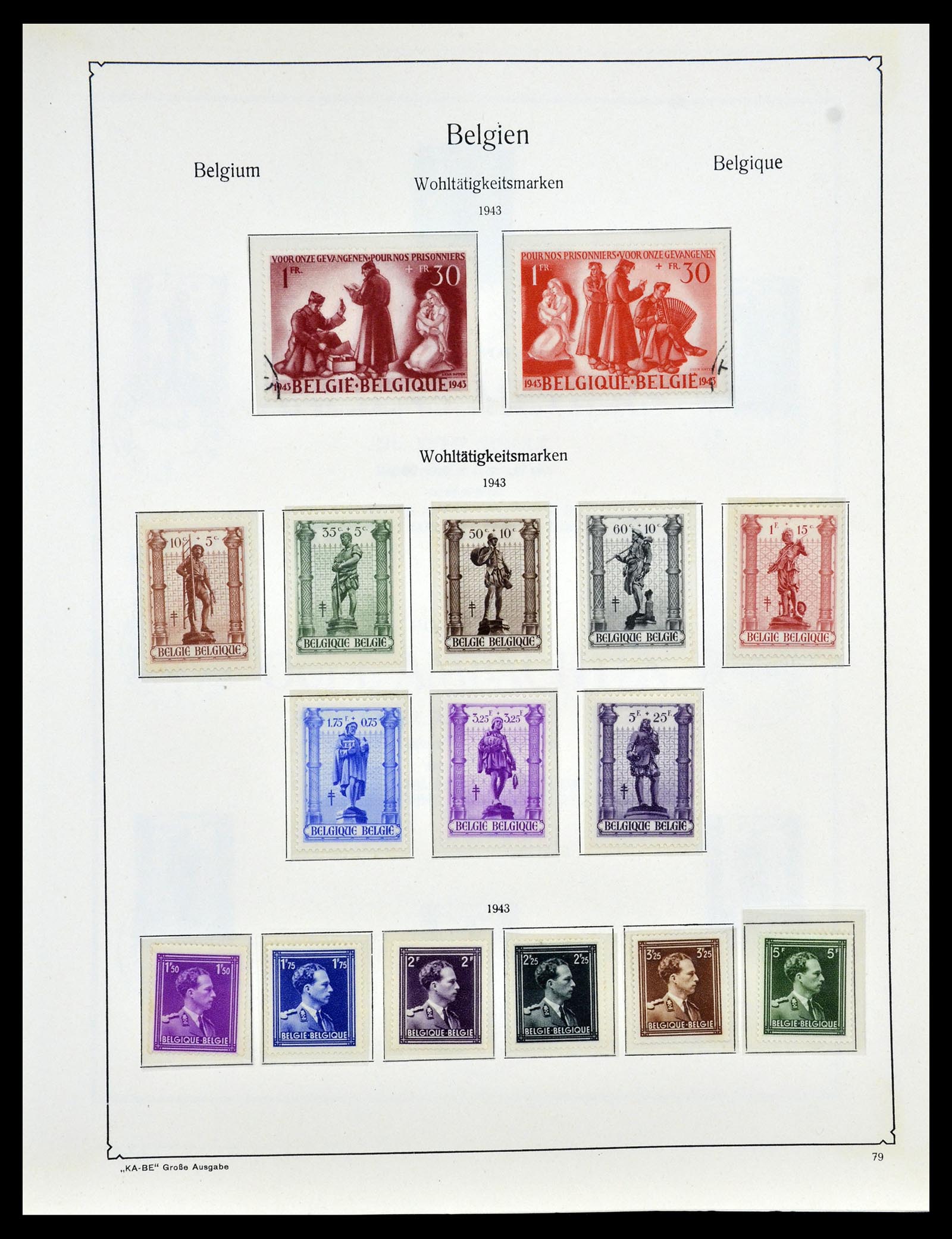 35034 104 - Postzegelverzameling 35034 België 1849-1982.