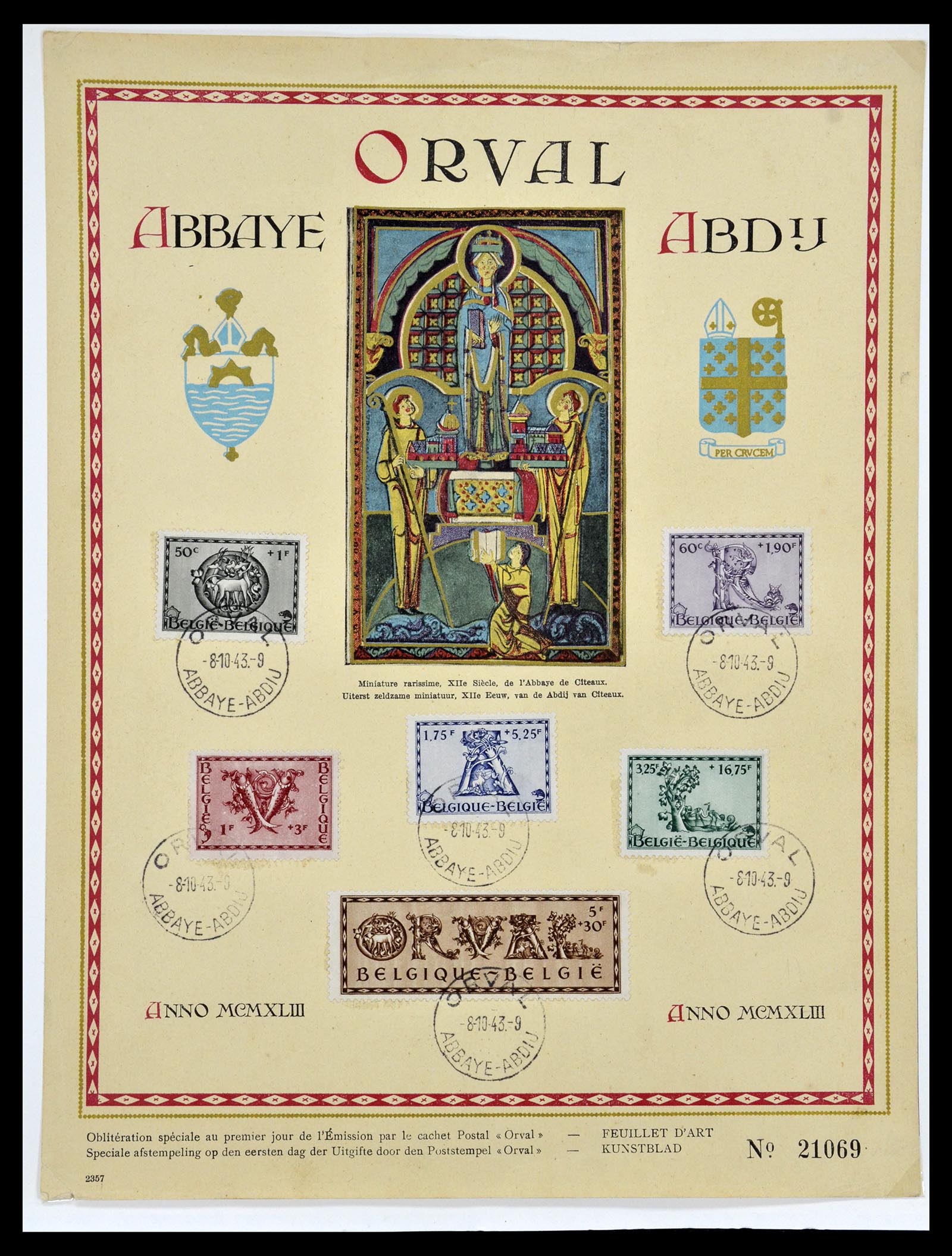 35034 107 - Postzegelverzameling 35034 België 1849-1982.