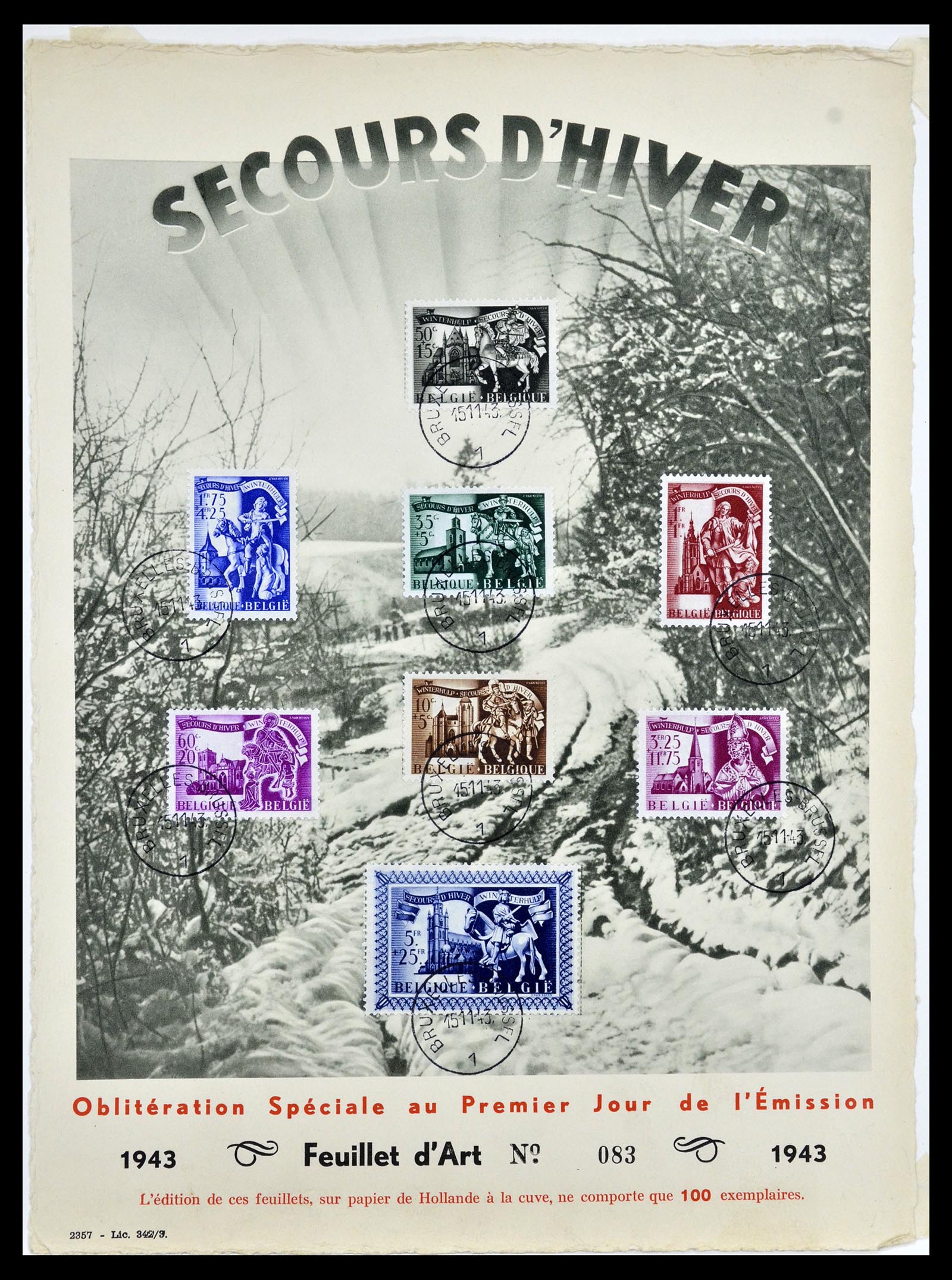 35034 109 - Postzegelverzameling 35034 België 1849-1982.