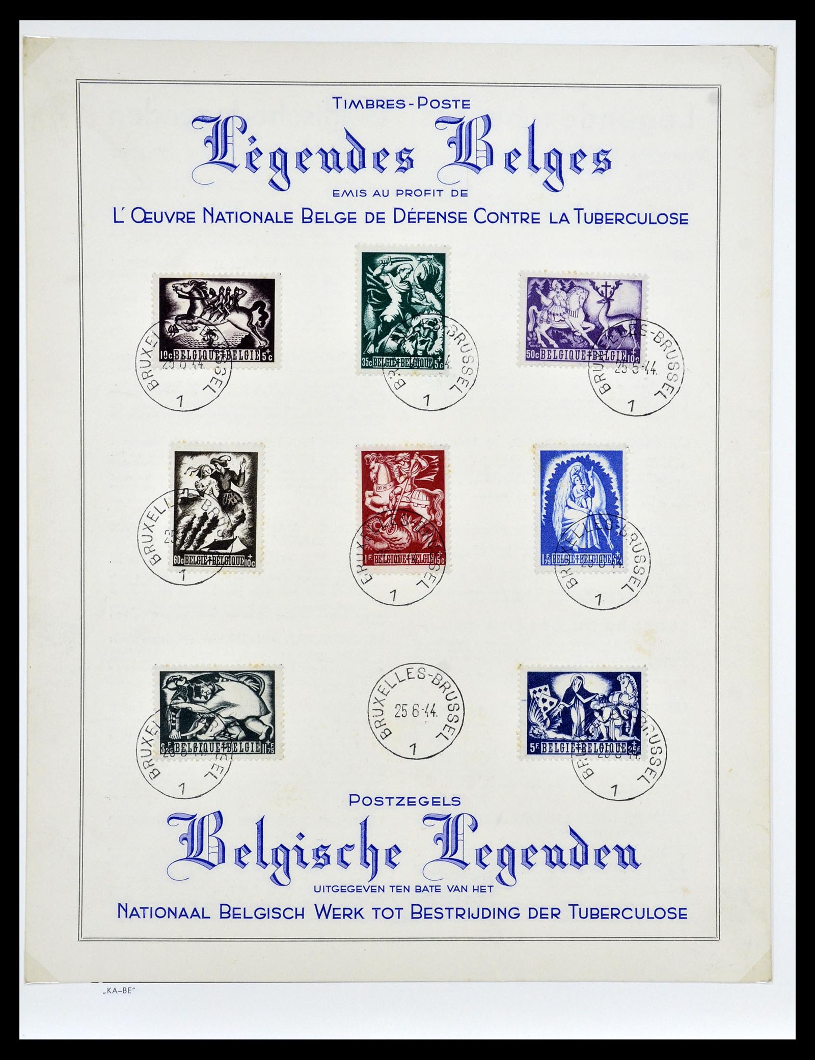 35034 113 - Postzegelverzameling 35034 België 1849-1982.