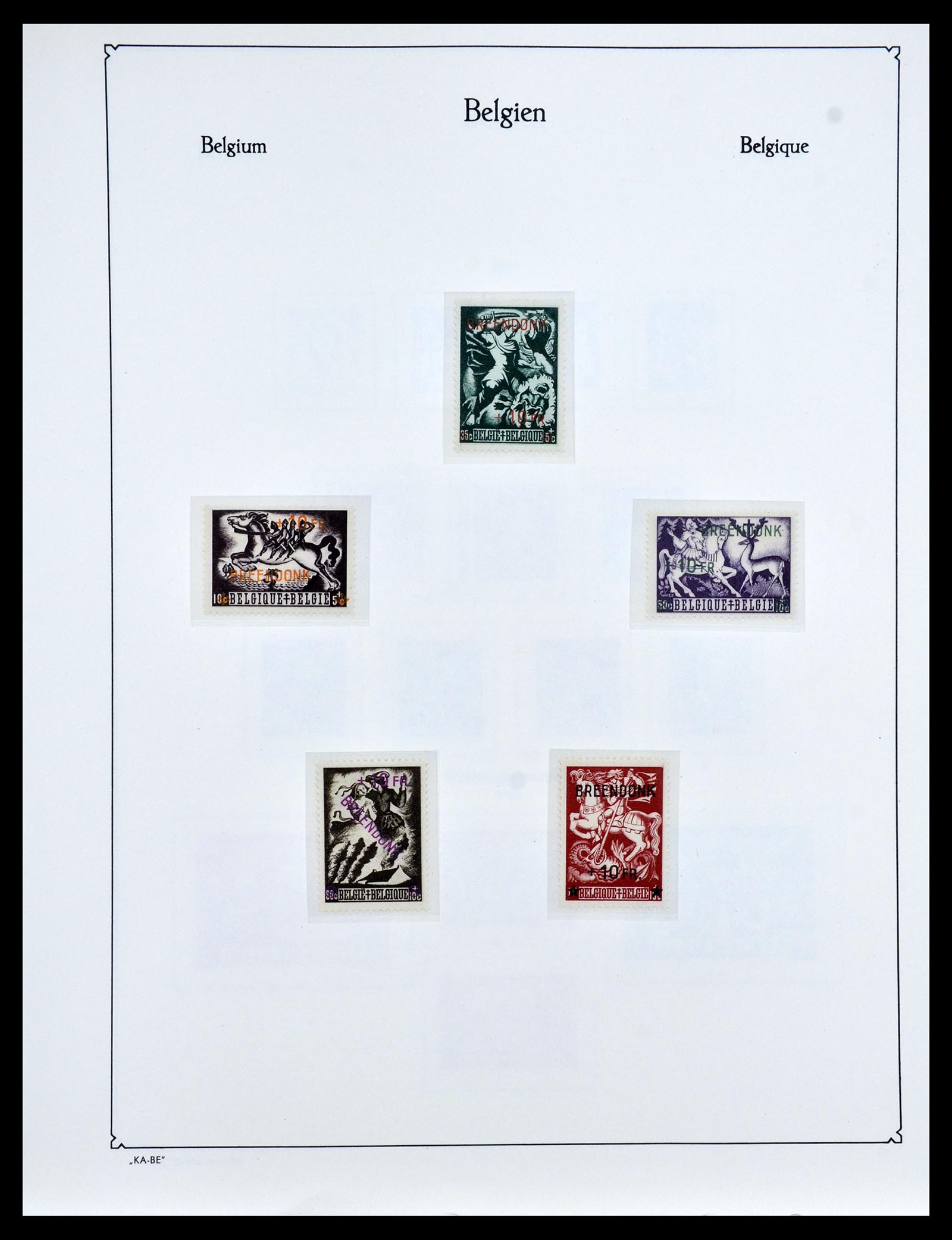 35034 114 - Postzegelverzameling 35034 België 1849-1982.